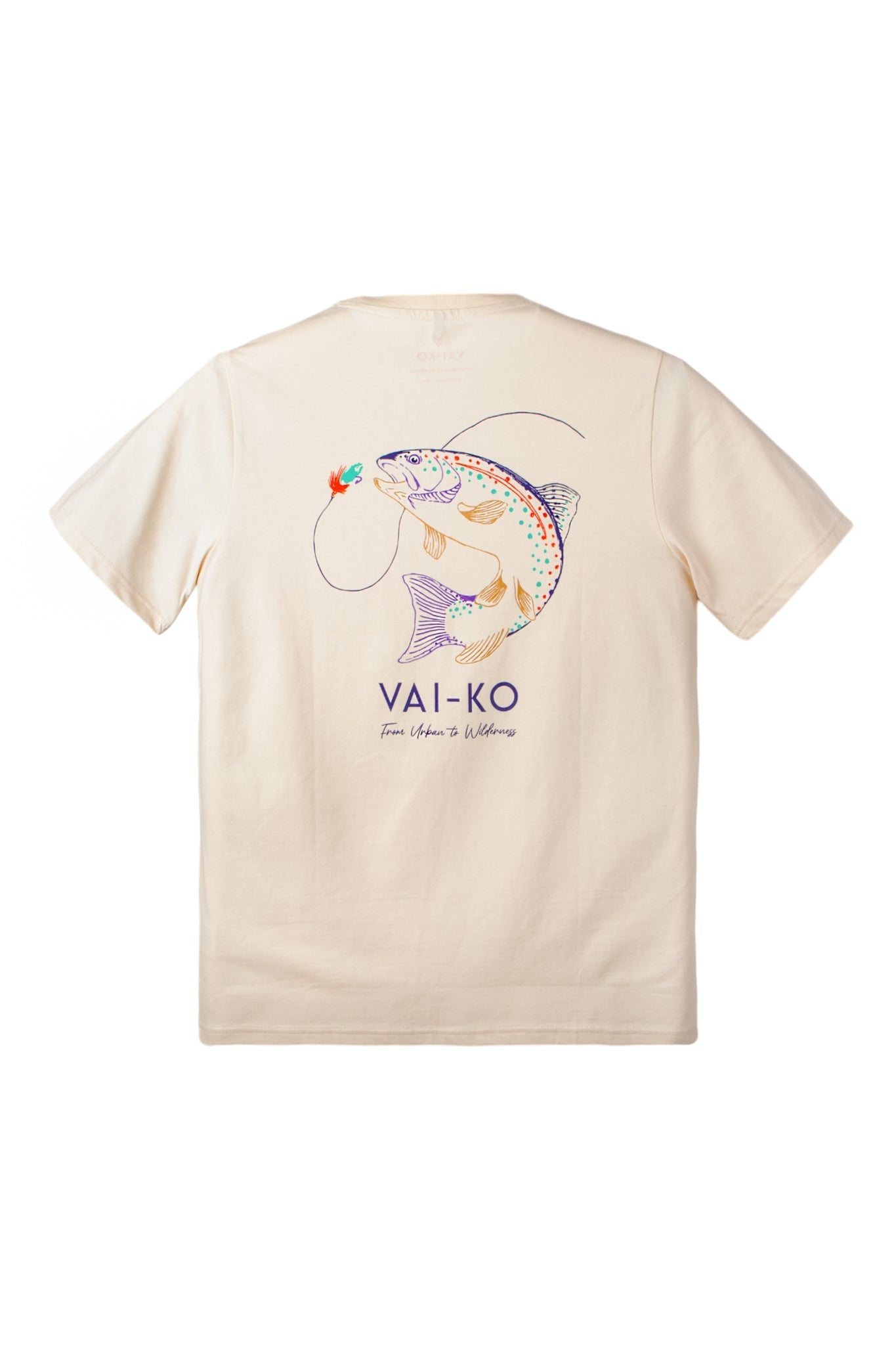 Taimen T-shirt, Birch White