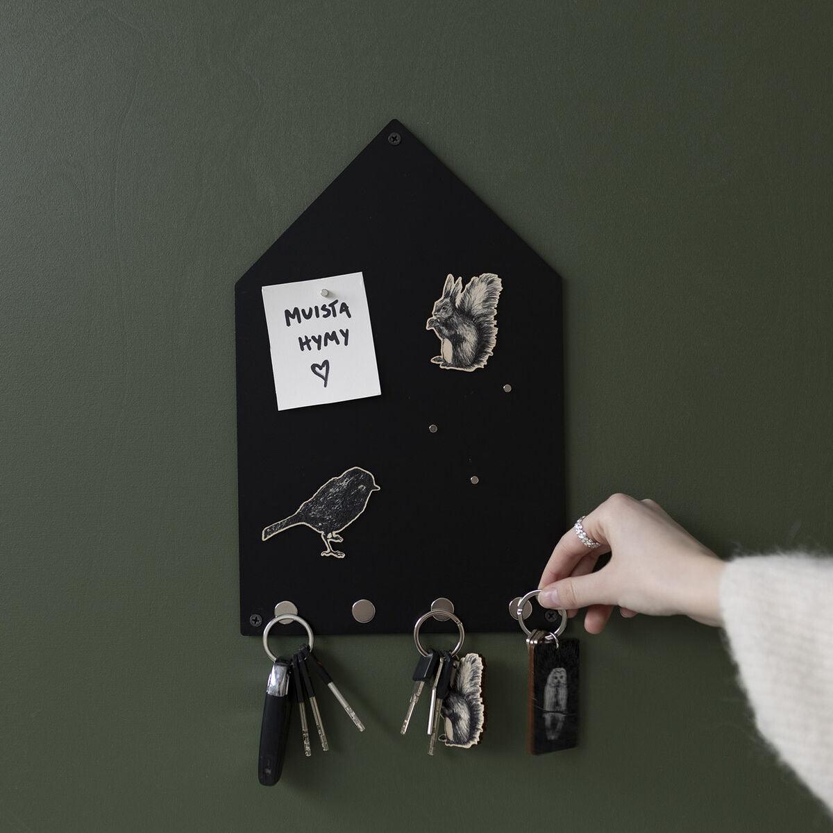 Magneetti-avaintaulu, Talo