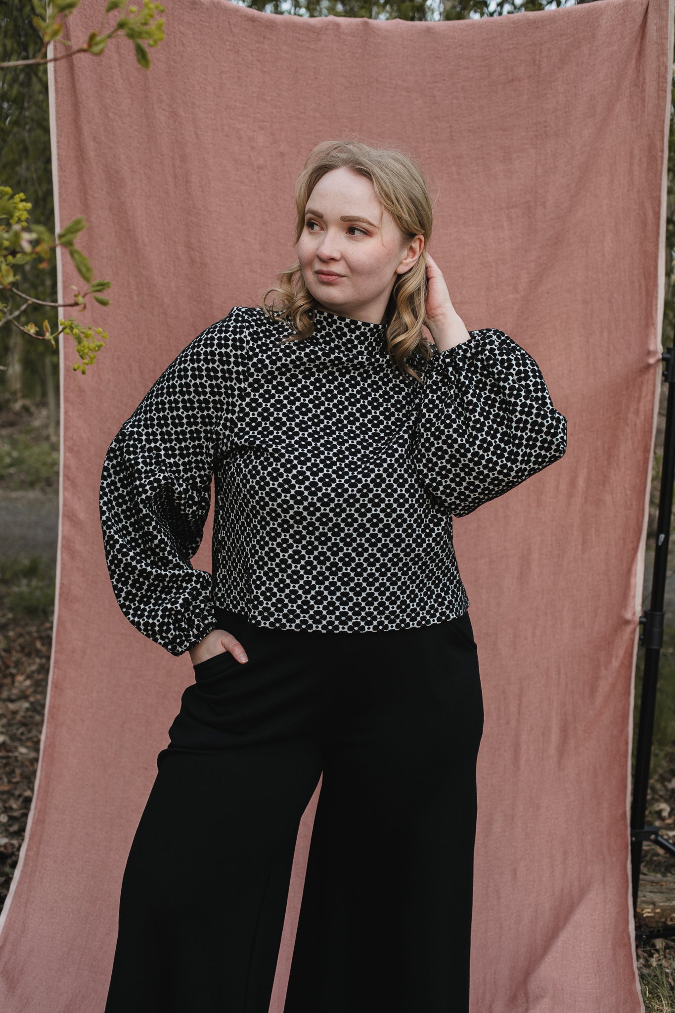 WALVIKKI cotton shirt, Apila mu-va