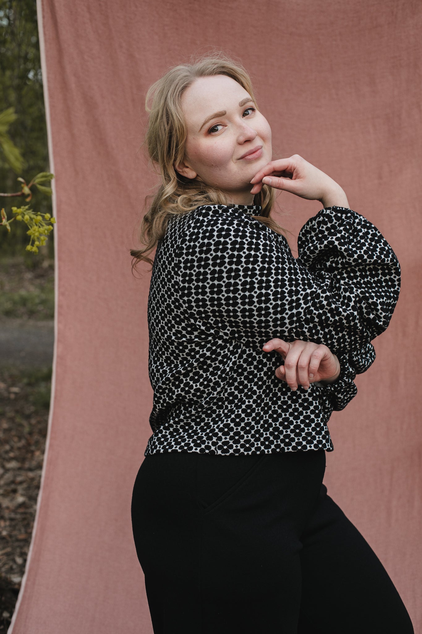 WALVIKKI cotton shirt, Apila mu-va