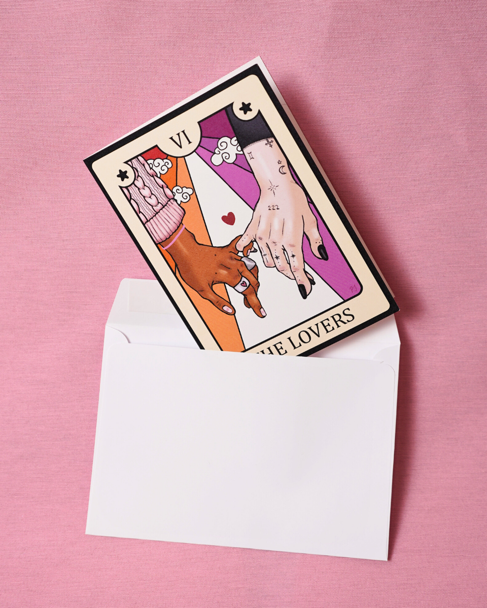 The Lovers 2-osainen kortti