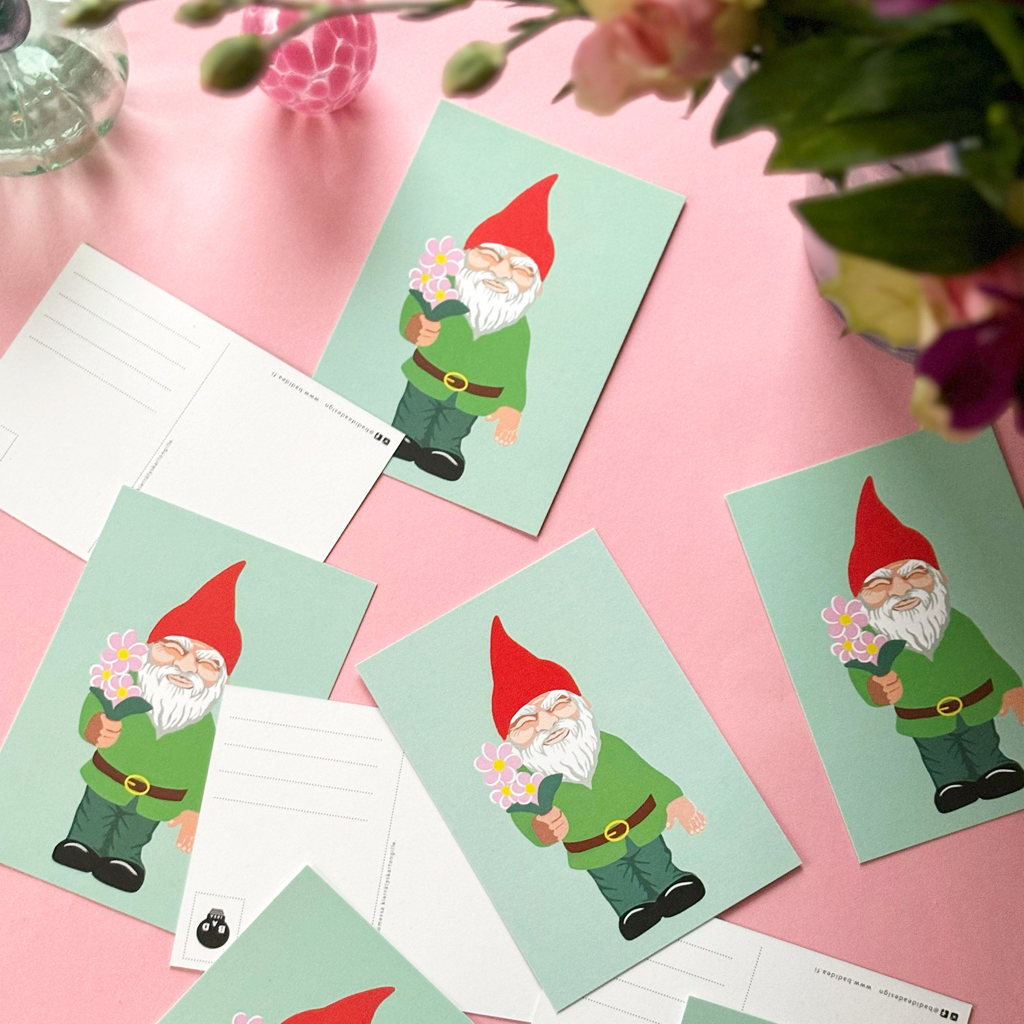 Postikorttisetti 3kpl, Kiltti 1