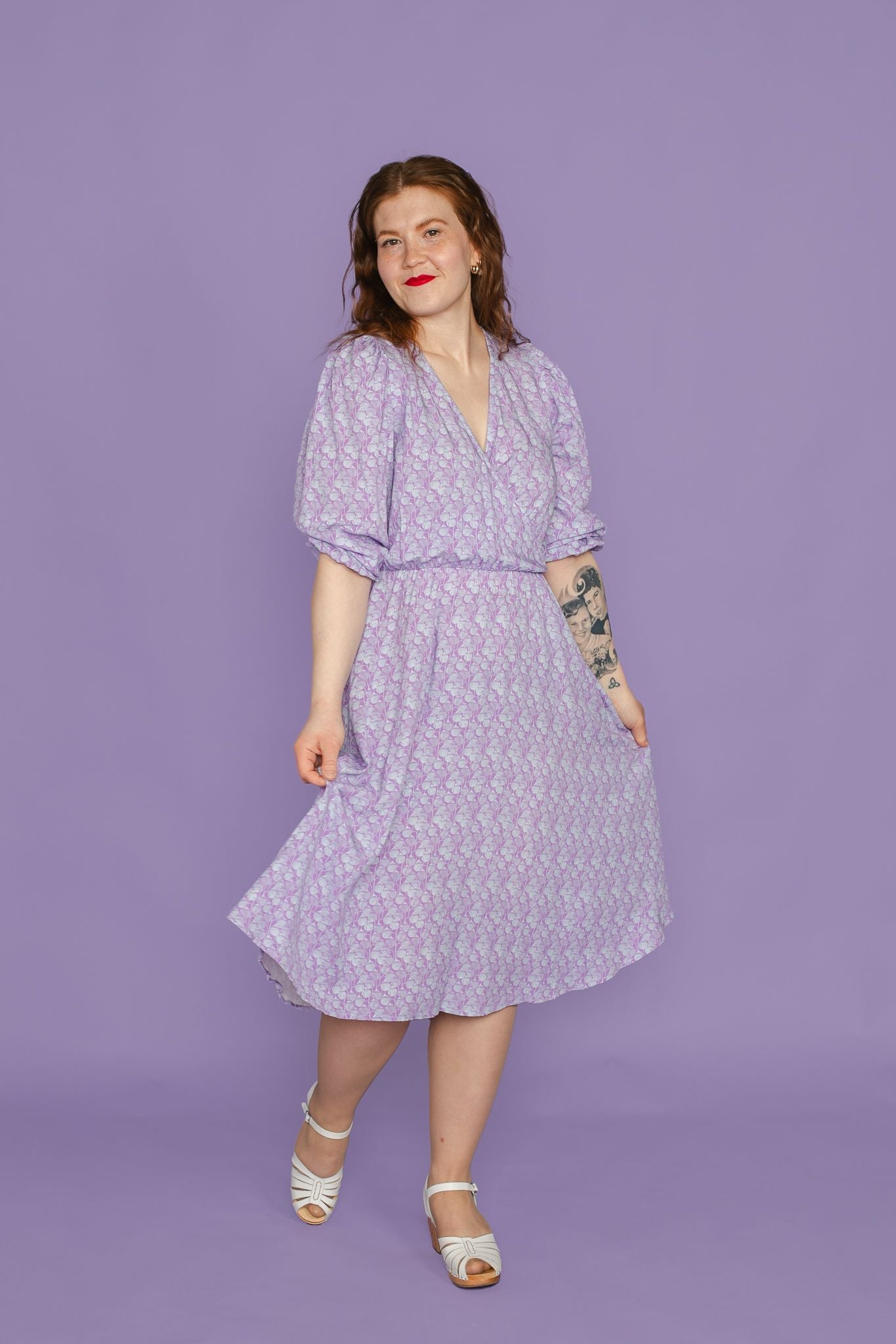 Verna mekko, Valokas lila
