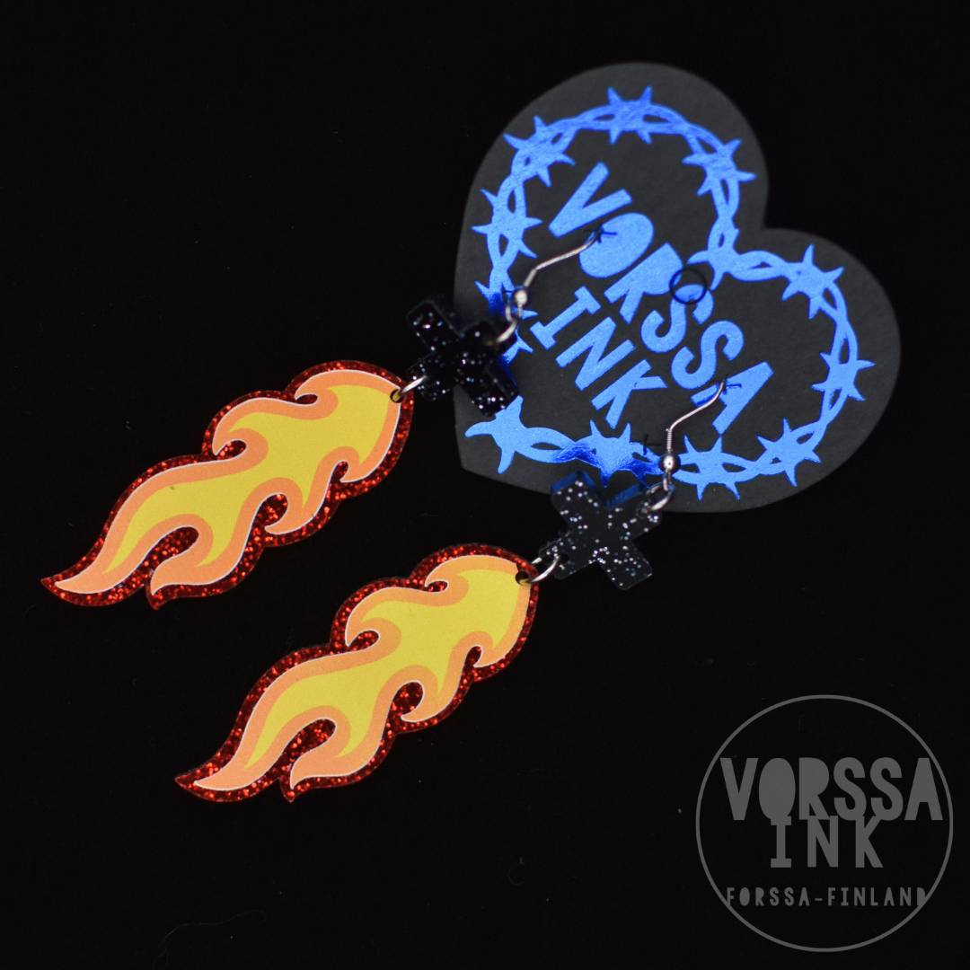 Flame Earrings