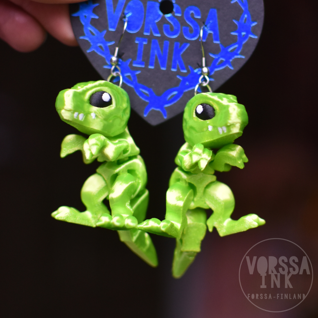 Dinosaur Earrings
