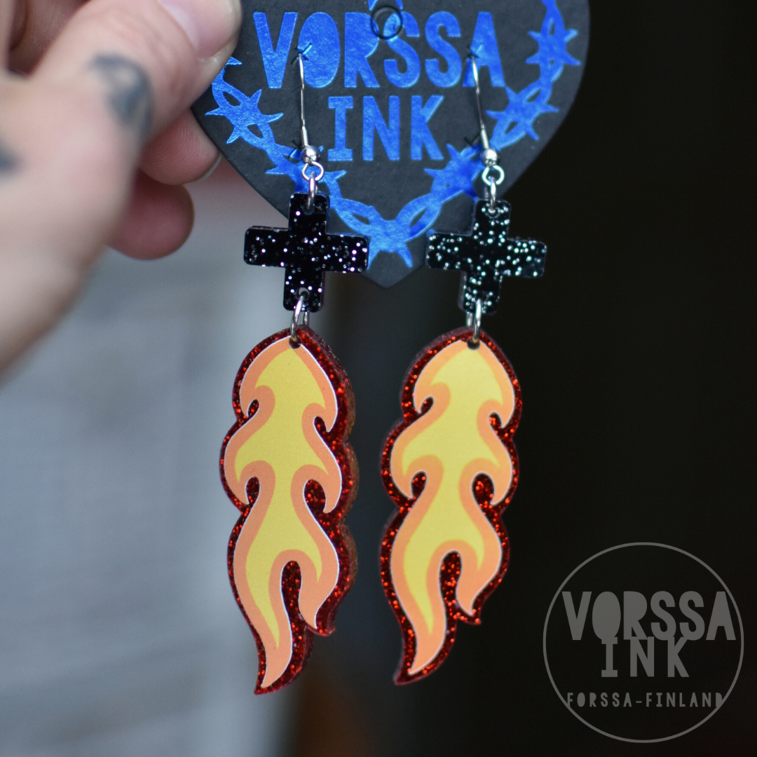 Flame Earrings