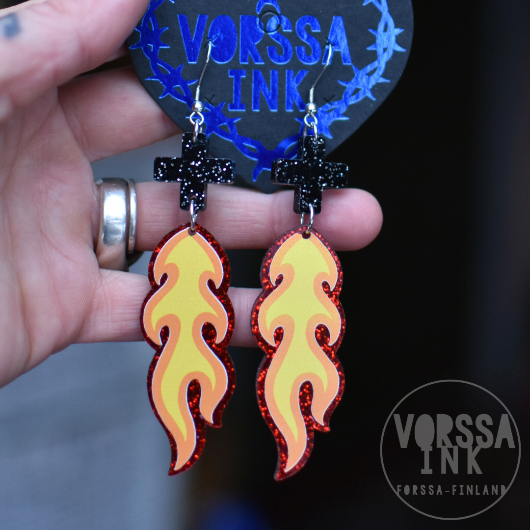 Flame Earrings