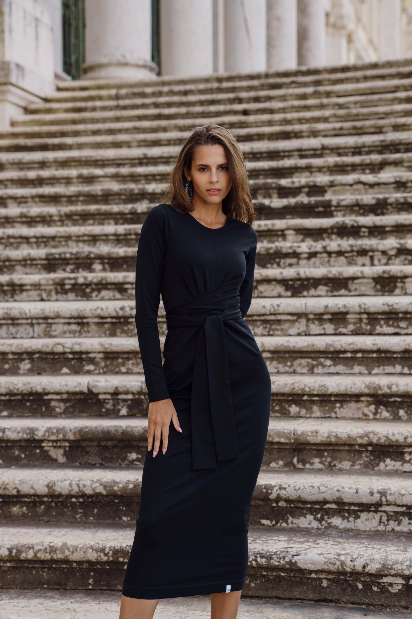 Zoey Dress, Musta
