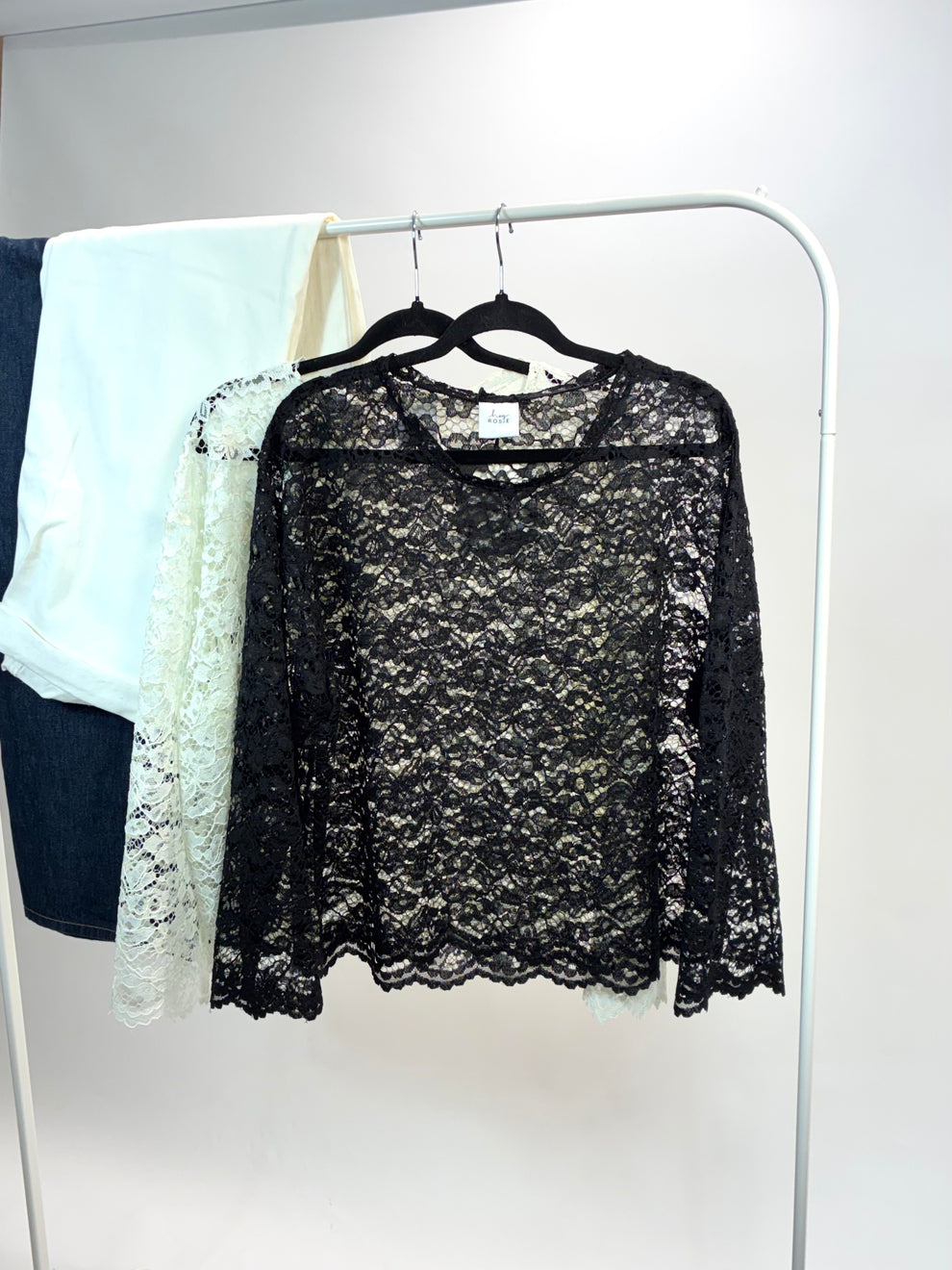 Relaxed Lace Long Sleeve - Forever Friend