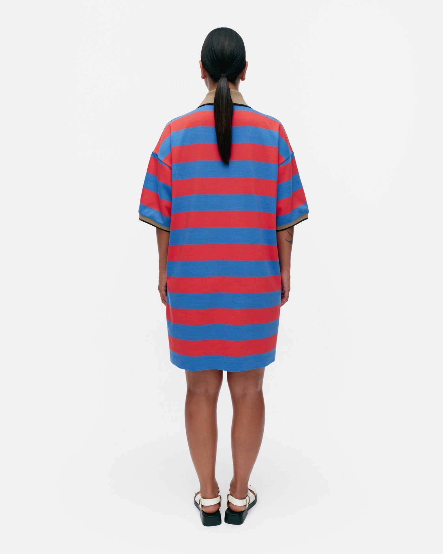 Reference Tunic, Blue red