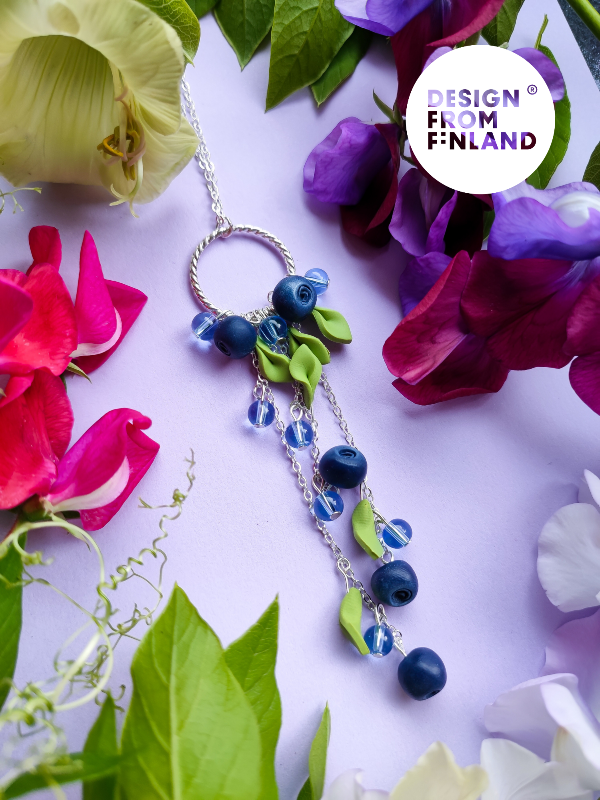Mustikkapaikka-kaulakoru - iso