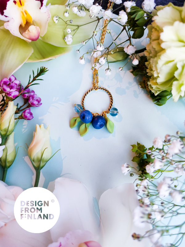 Mustikkapaikka-kaulakoru - pieni