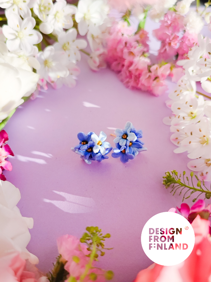 Lemmikki-nappikorvakorut