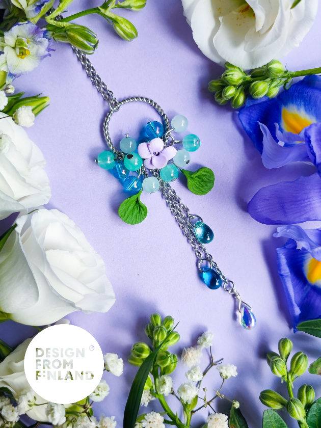 Lehto-orvokki-kaulakoru