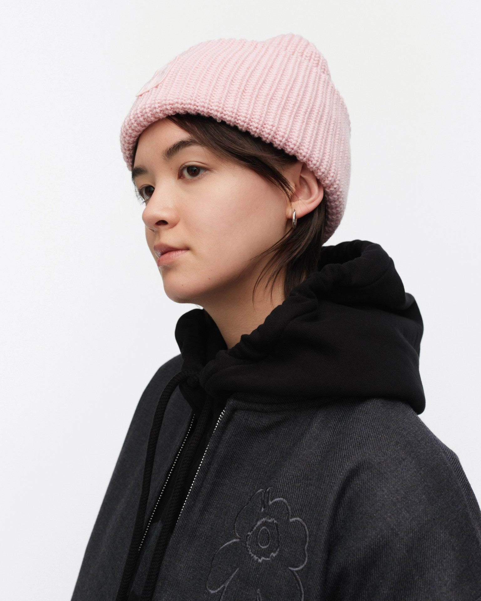 Kiosk Occasion Solid Beanie, Black