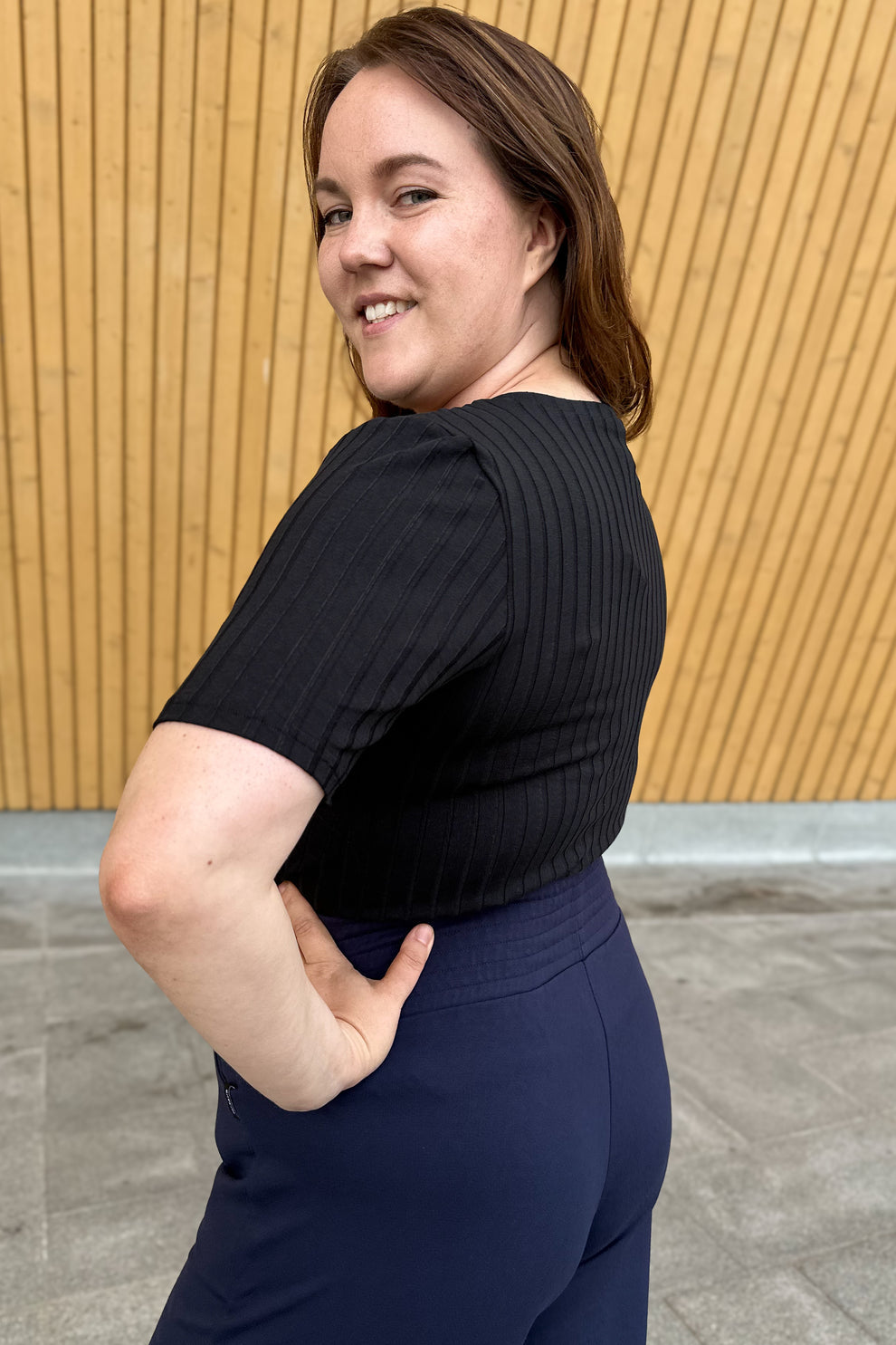 Aava Housut, Tummansininen, 7/8 lahje