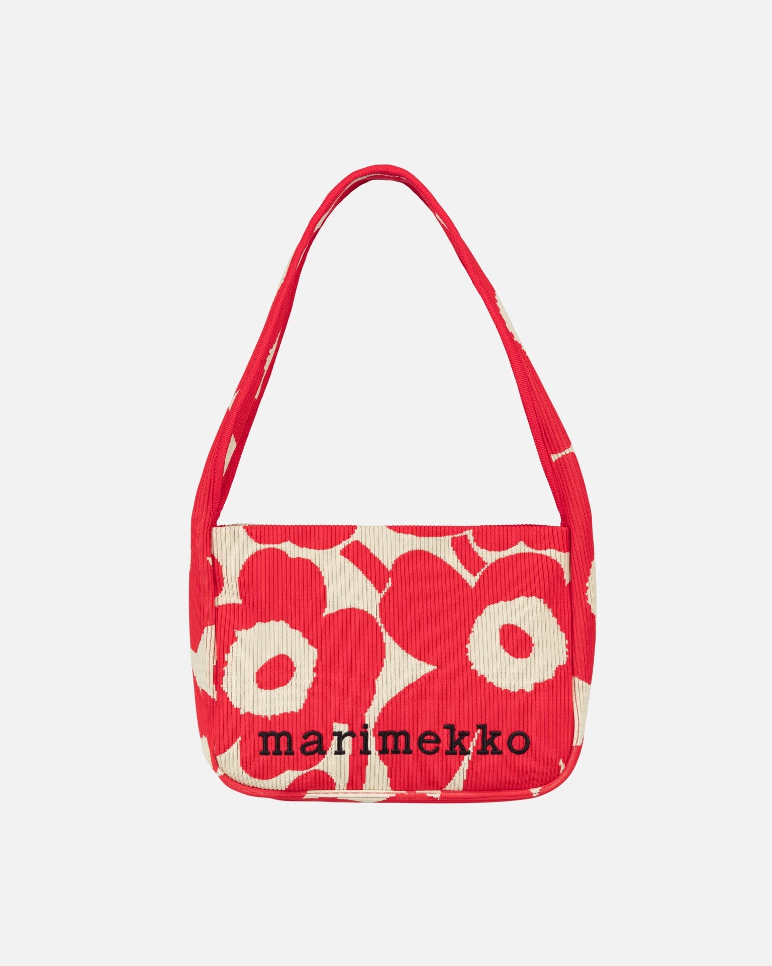 Knitted Shoulderbag Unikko Shoulder Bag, Red