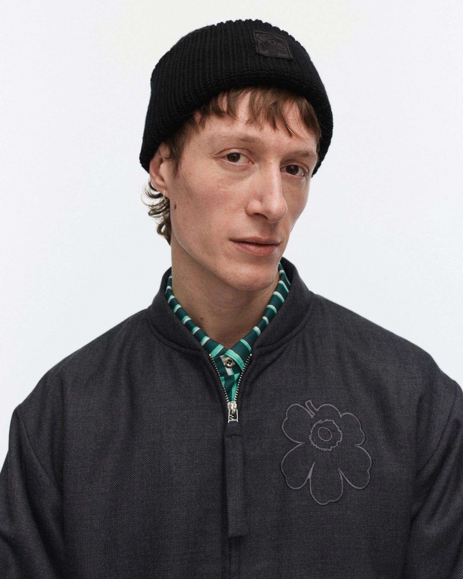 Kiosk Occasion Solid Beanie, Black