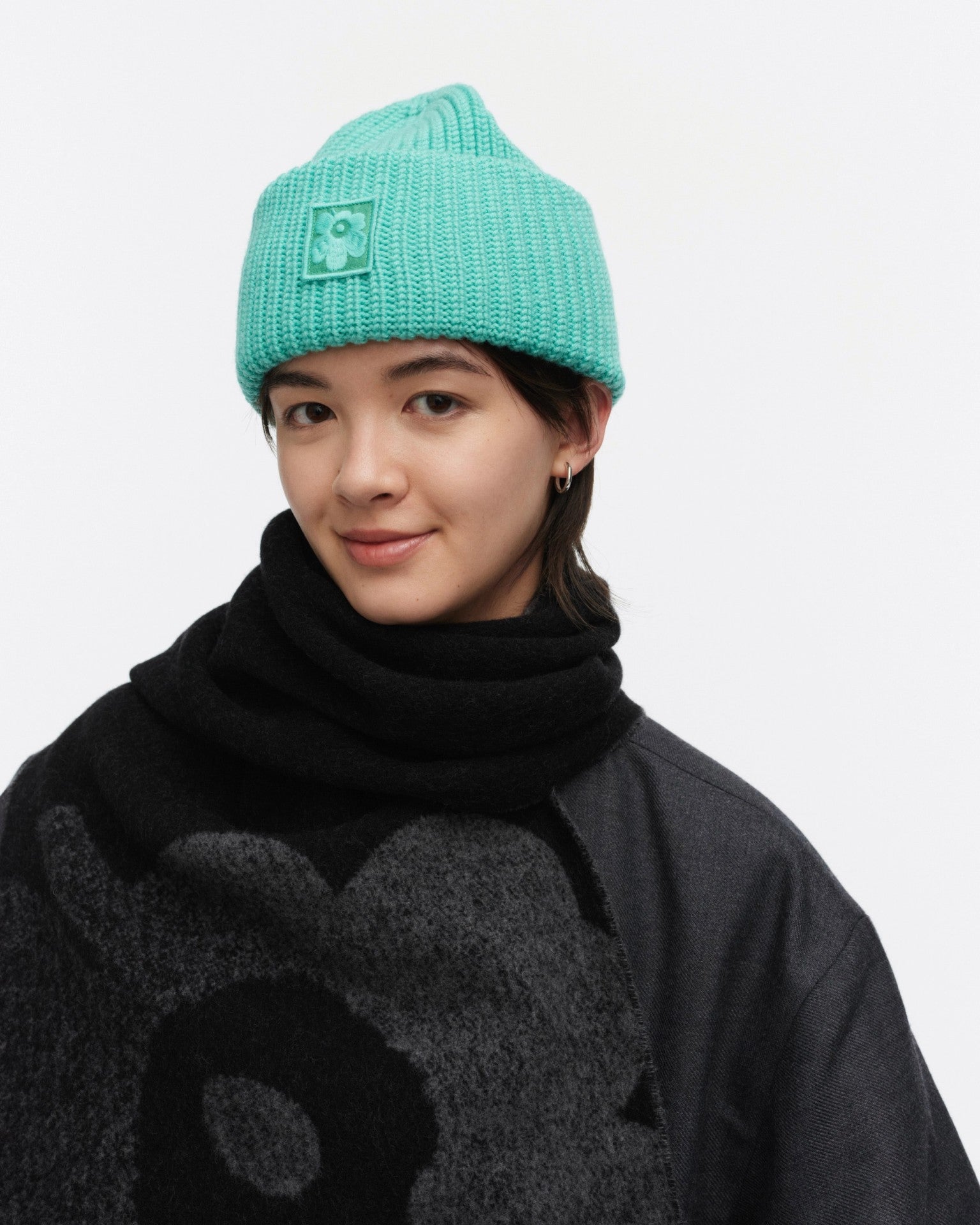 Kiosk Occasion Solid Beanie, Black