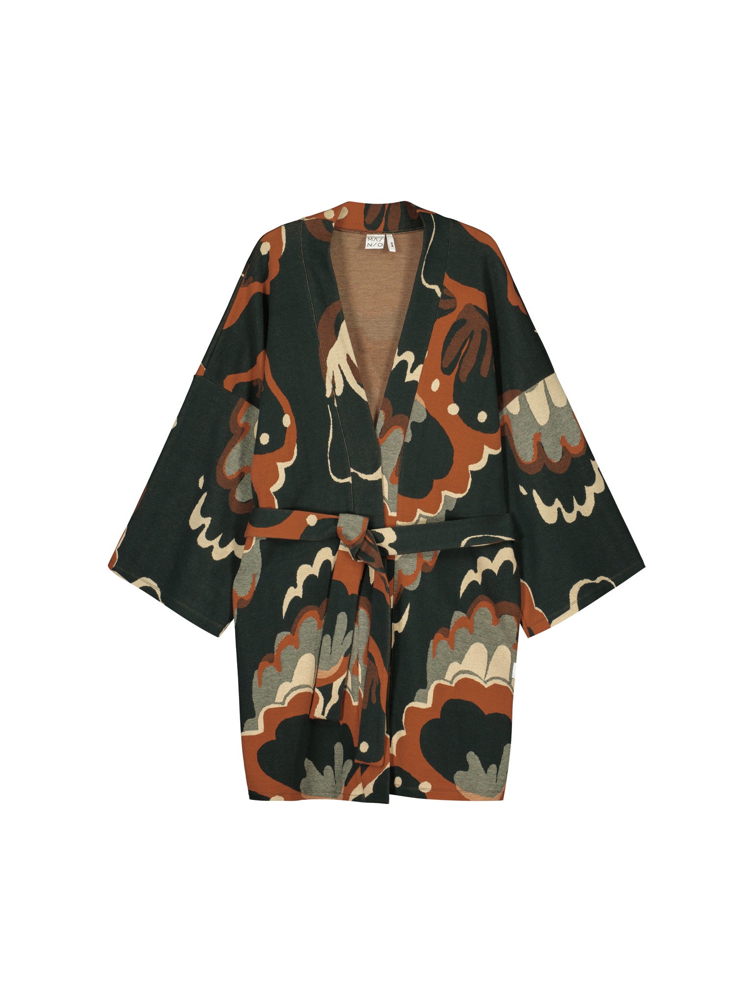 Seashell Jacquard Kimono