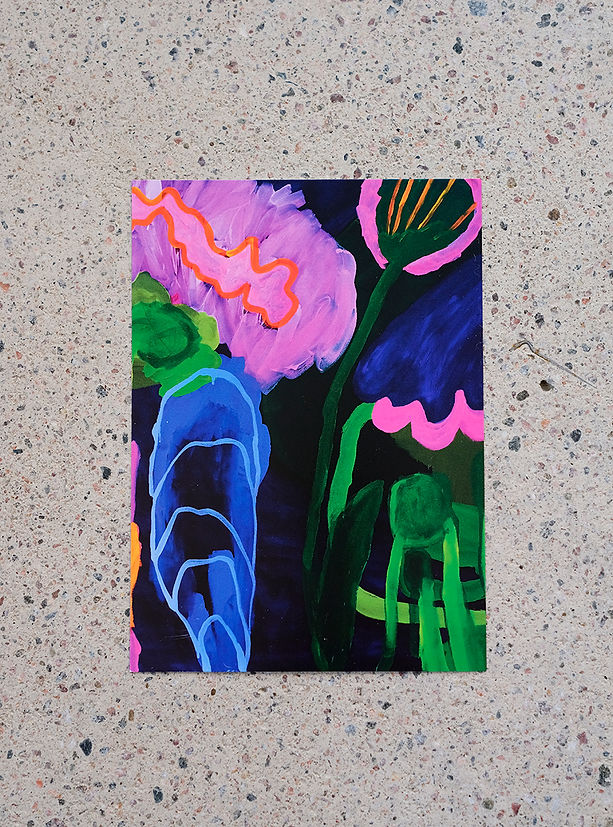 Seven Flowers Postikortti