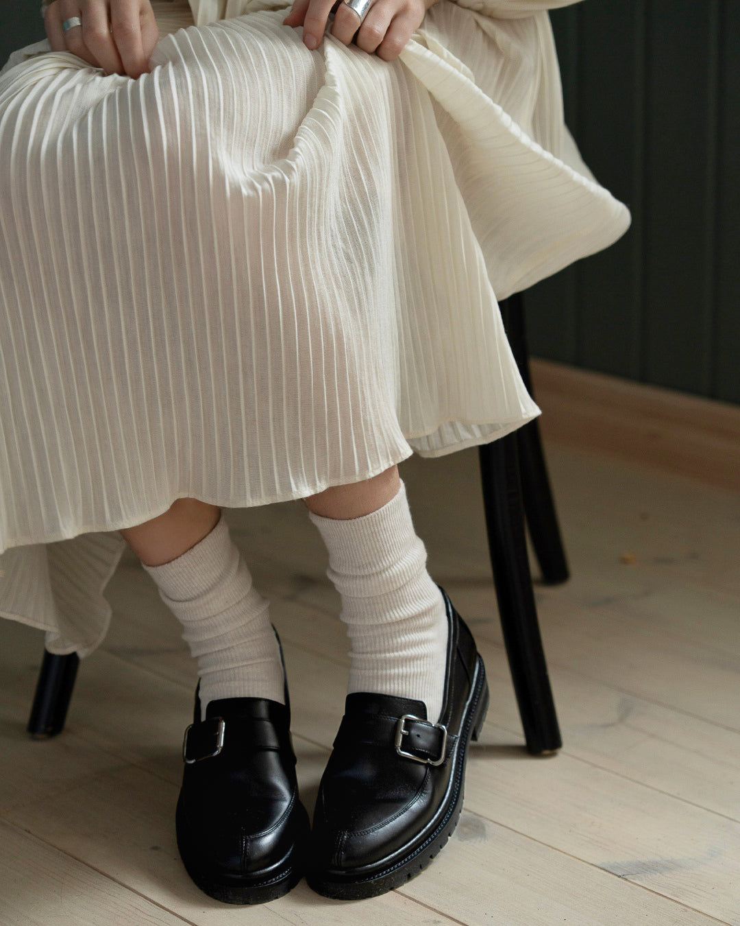 Dora Solkiloafer, Musta Nahka 85110-p10w