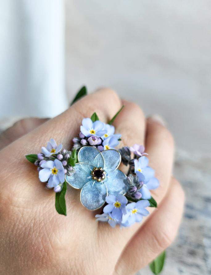 Forget-me-not Ring