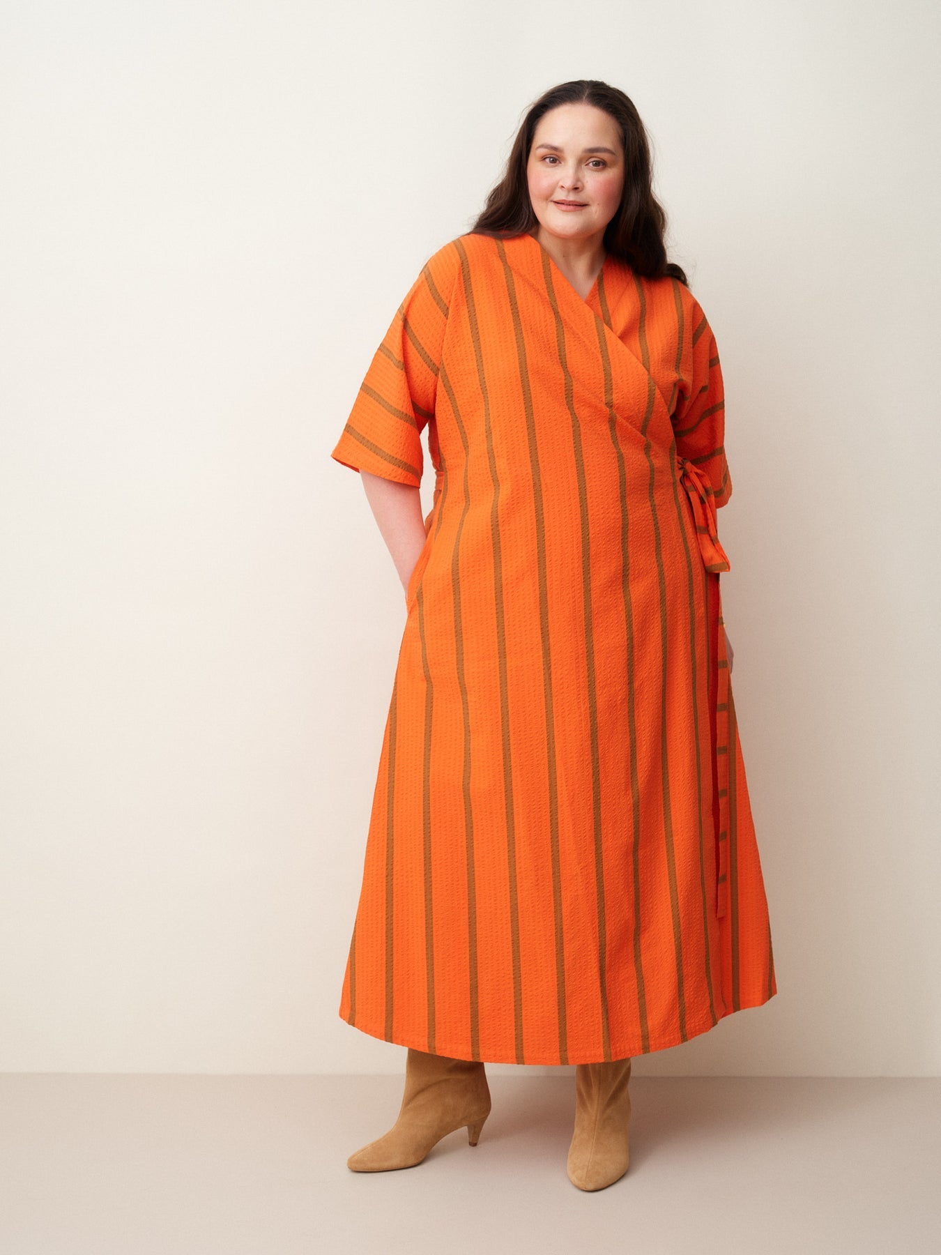 Seersucker Kietaisumekko, Scarlett