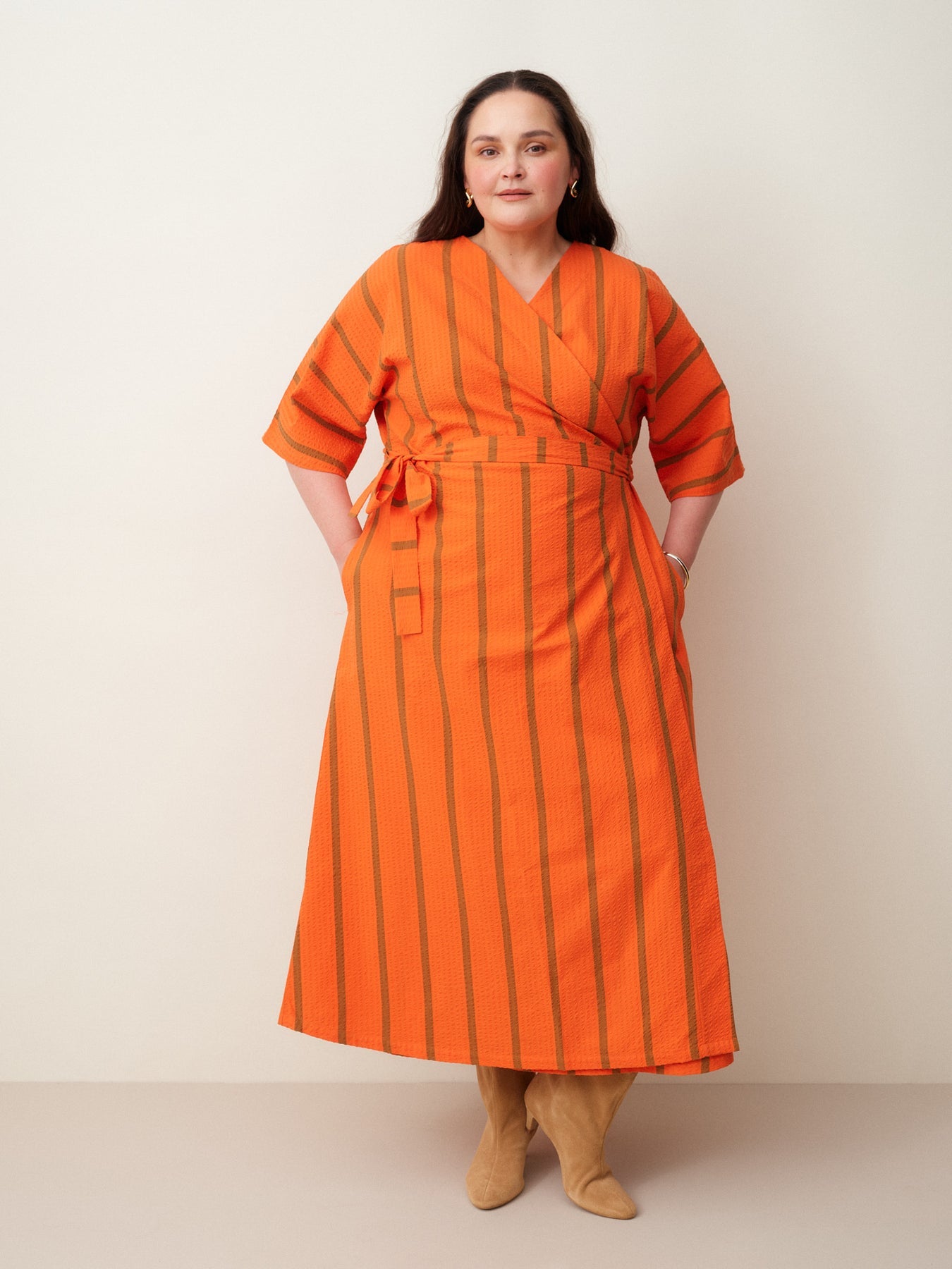 Seersucker Kietaisumekko, Scarlett