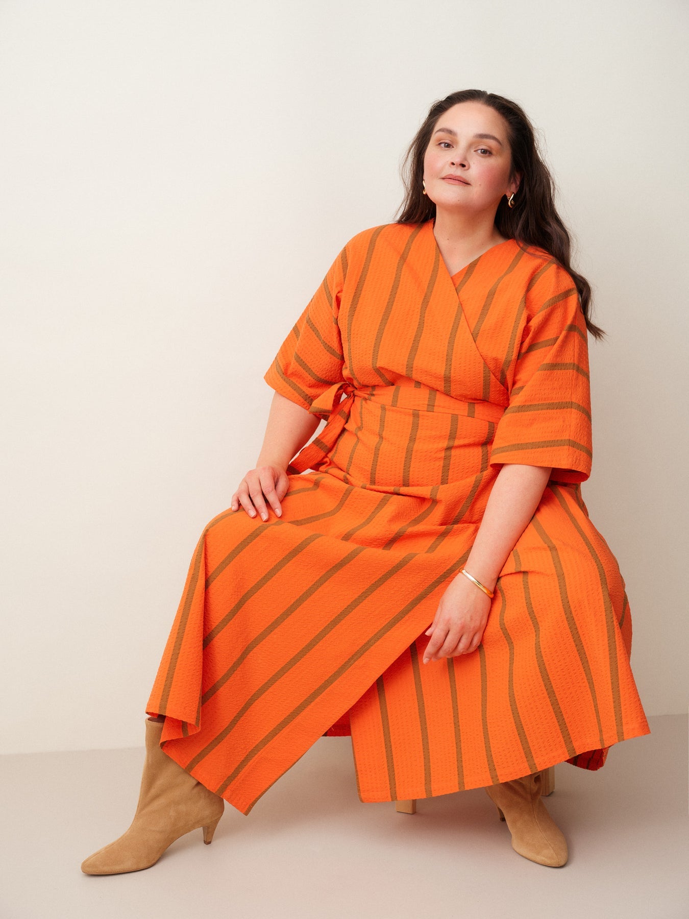Seersucker Kietaisumekko, Scarlett