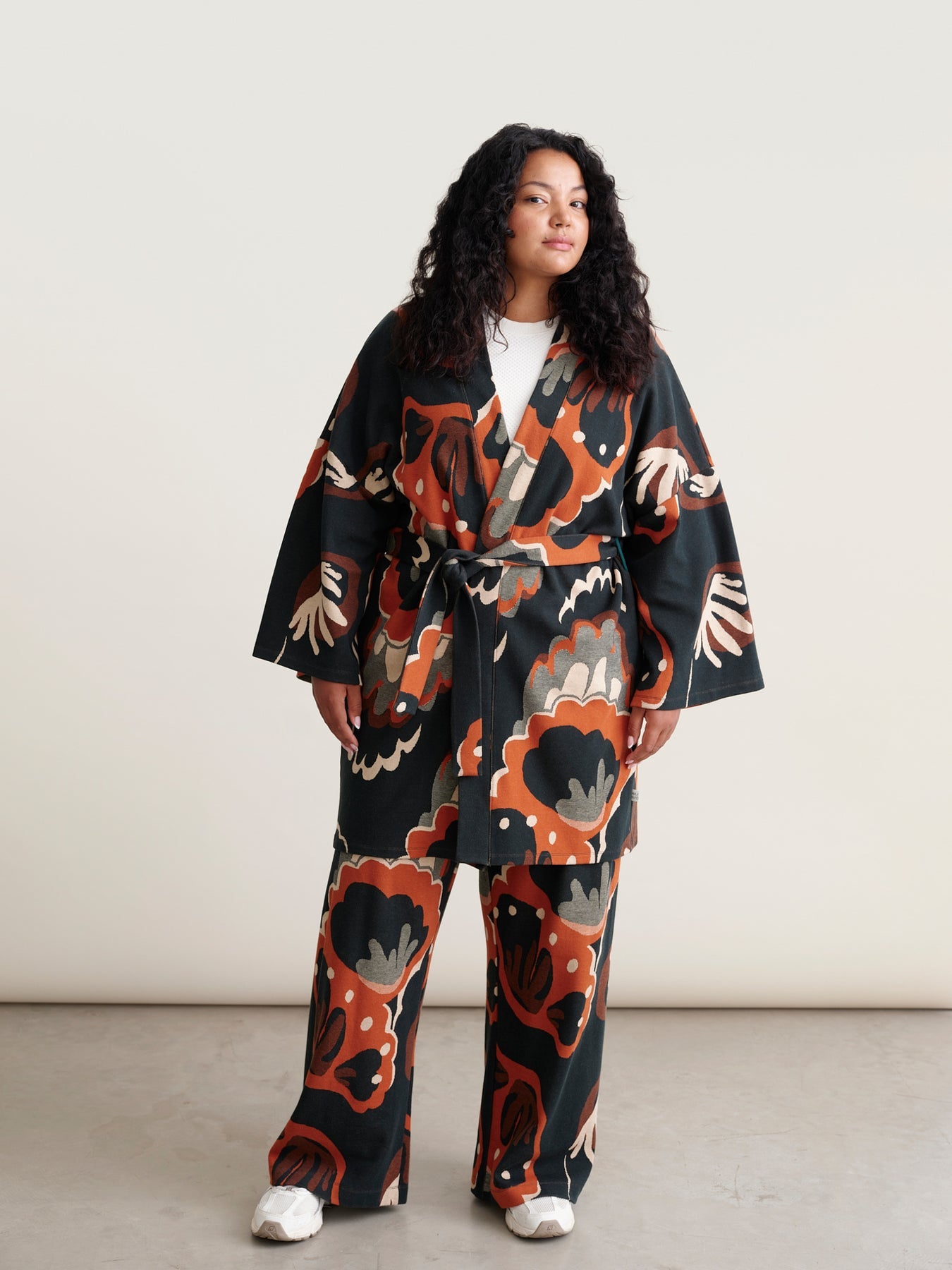 Seashell Jacquard Housut