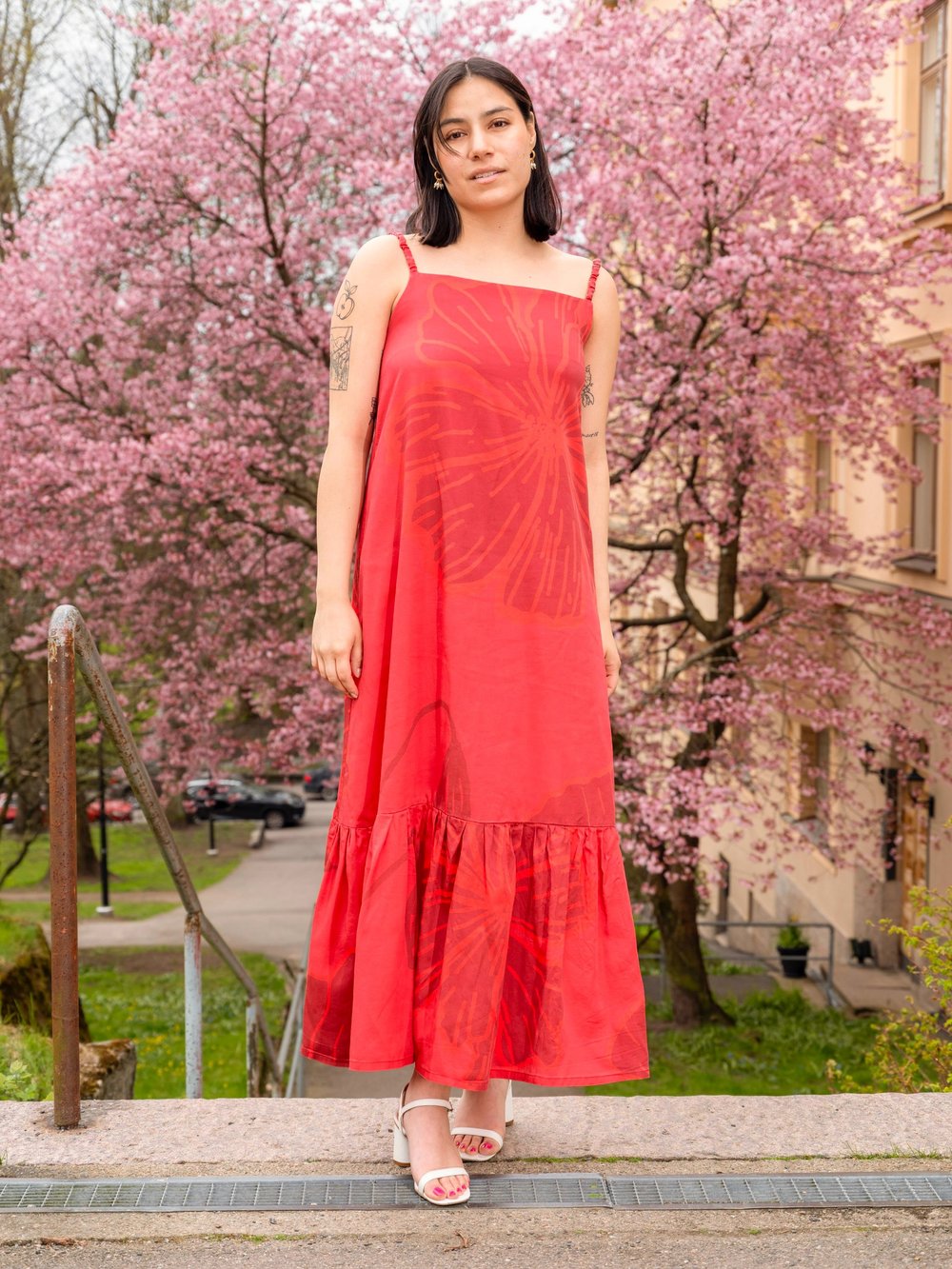 Red Blush Maxi Dress