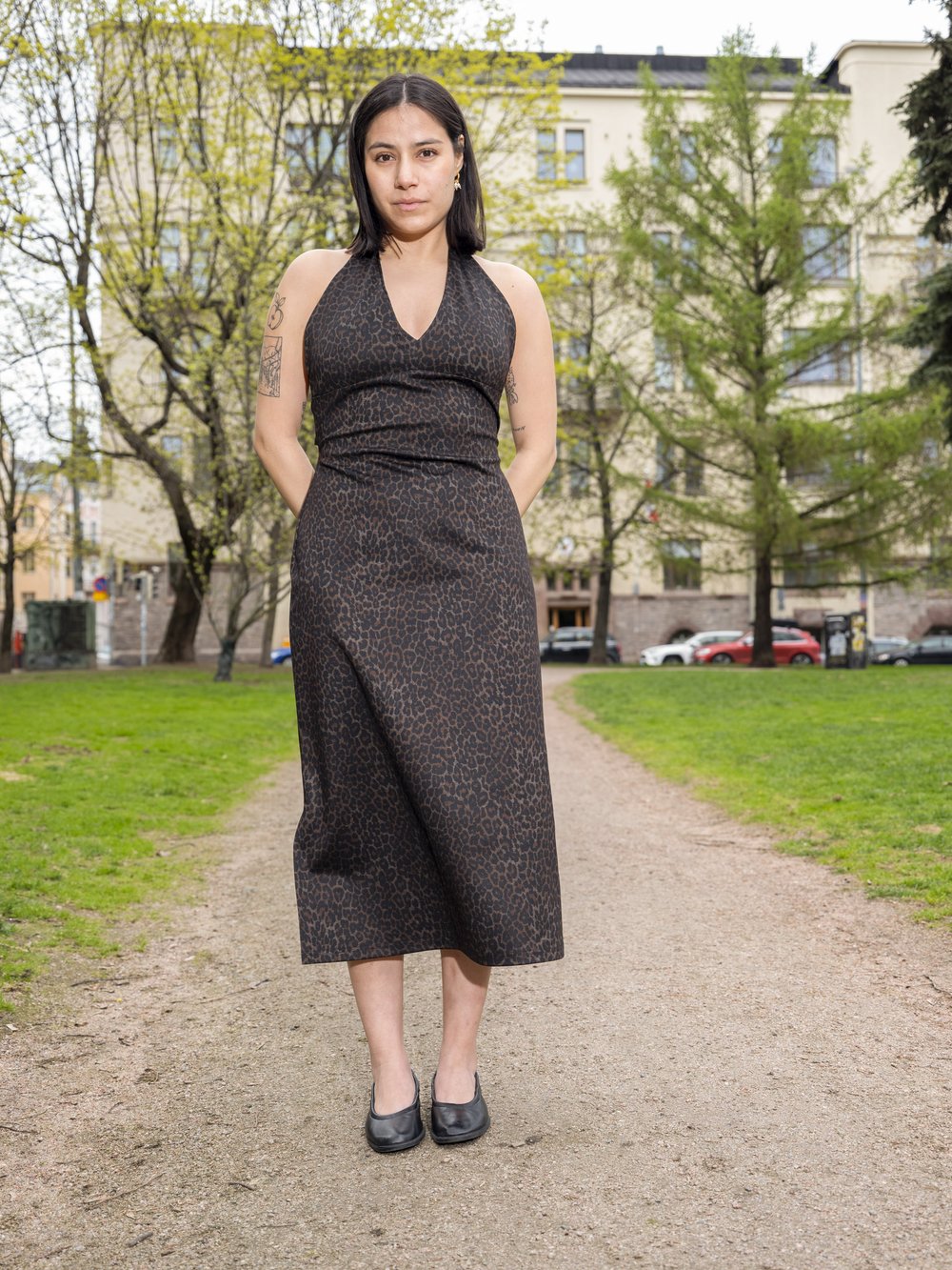 Leo Halterneck Dress - Limited Edition