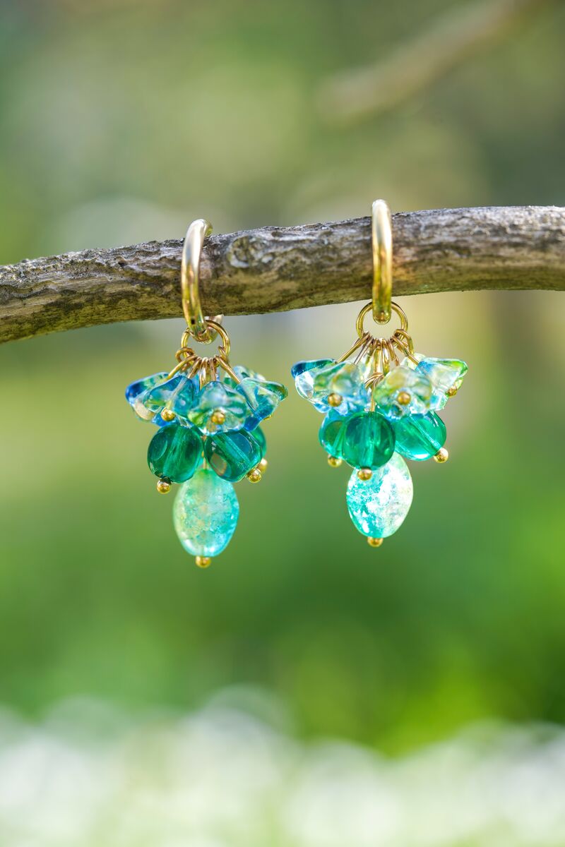 Mojito Garden earrings