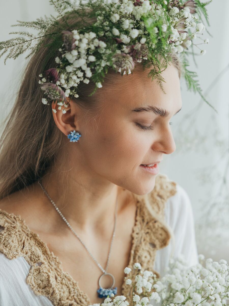 Lemmikki-nappikorvakorut