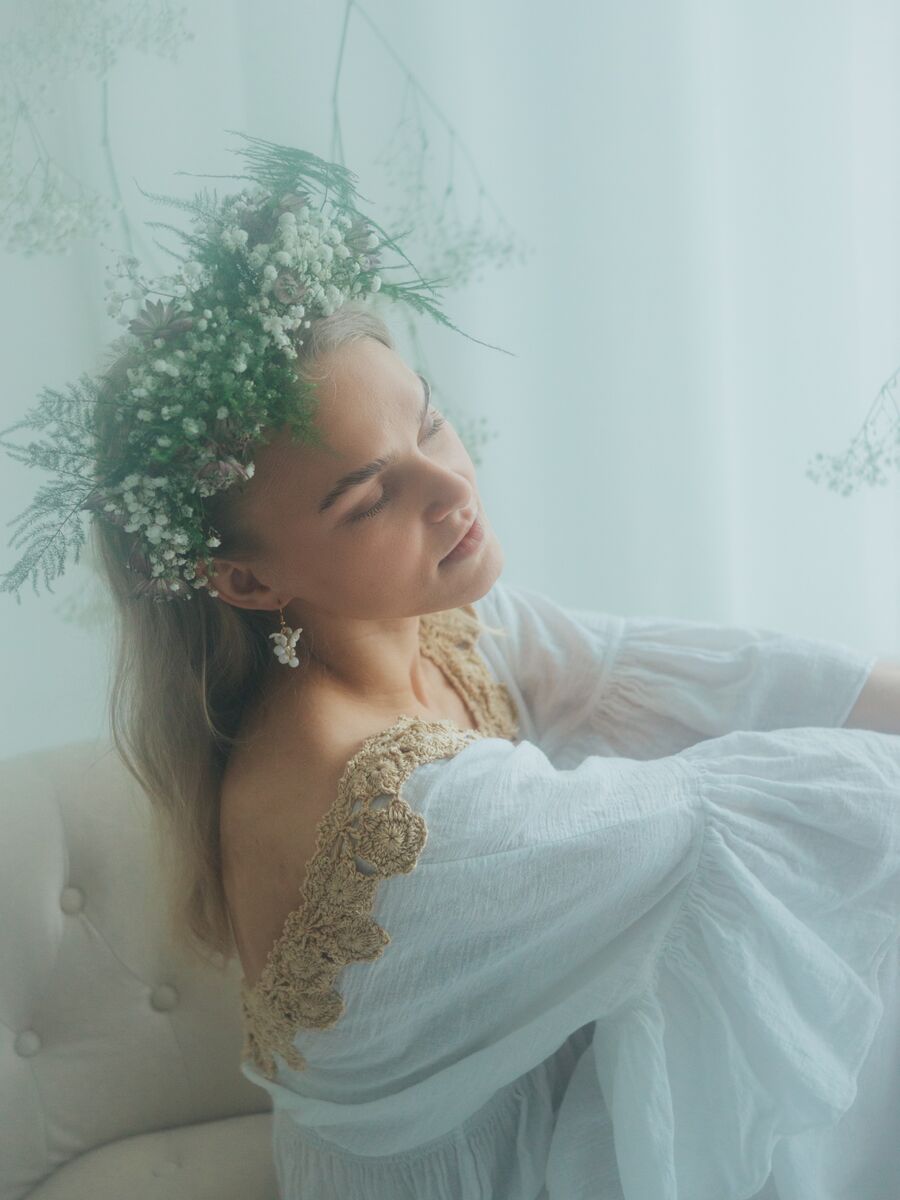 Kuurankukka-korvakorut - pieni