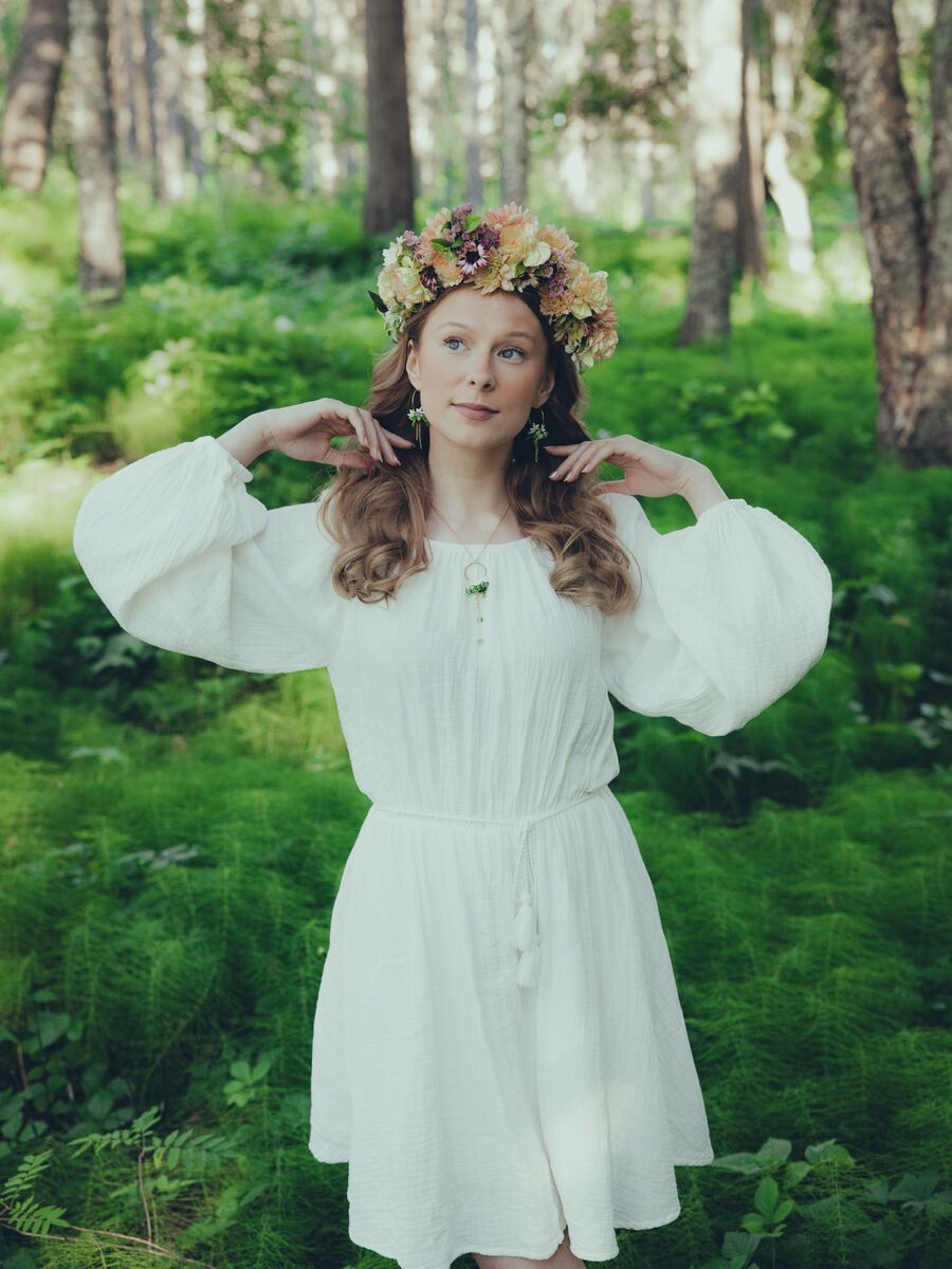 Metsätähti-rengaskorvakorut