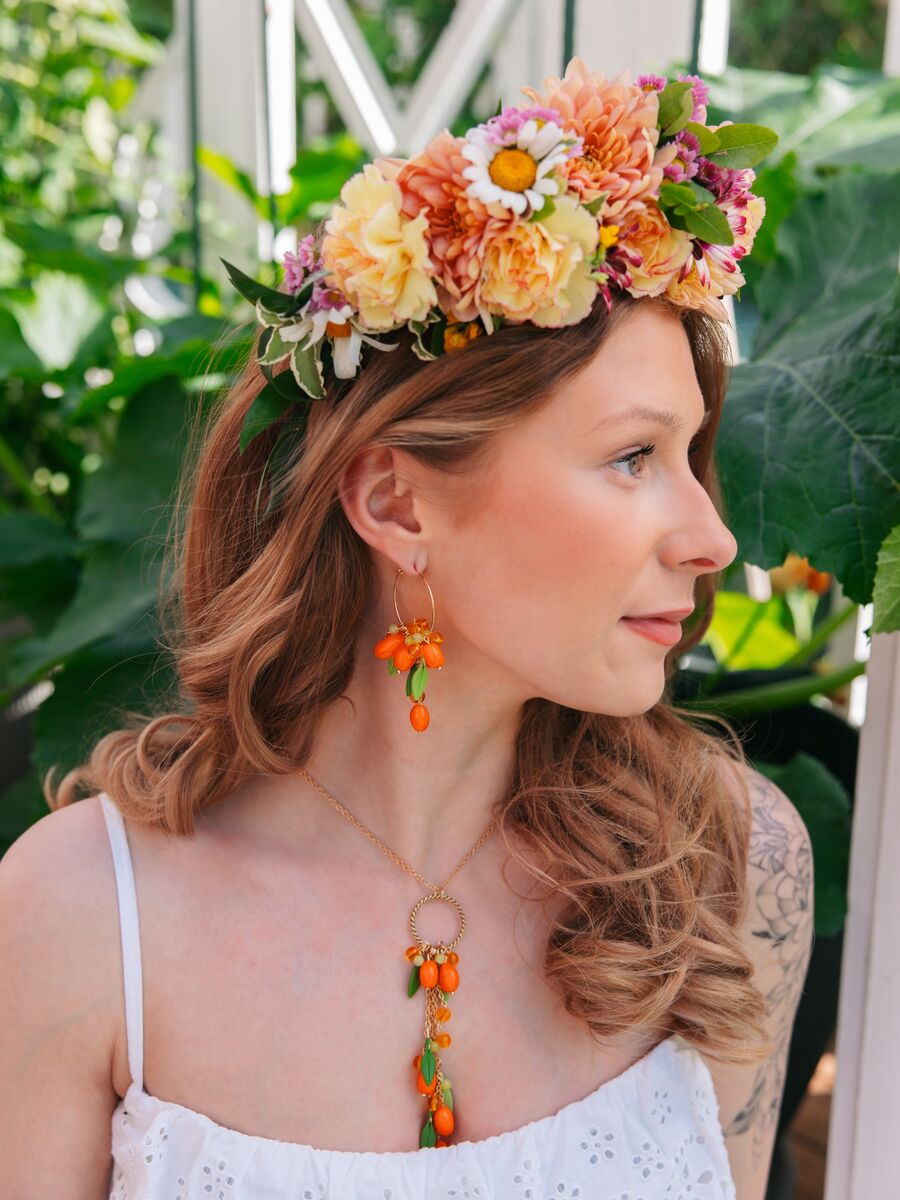 Tyrni-rengaskorvakorut