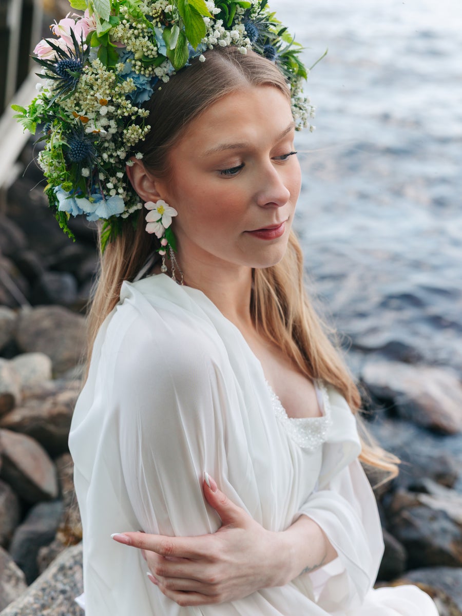 Keskikesän kaunotar -korvakorut - iso