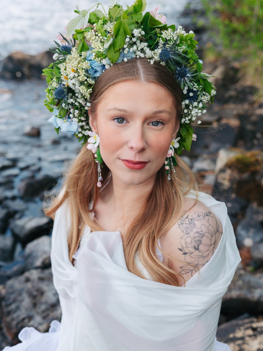 Keskikesän kaunotar -korvakorut - iso