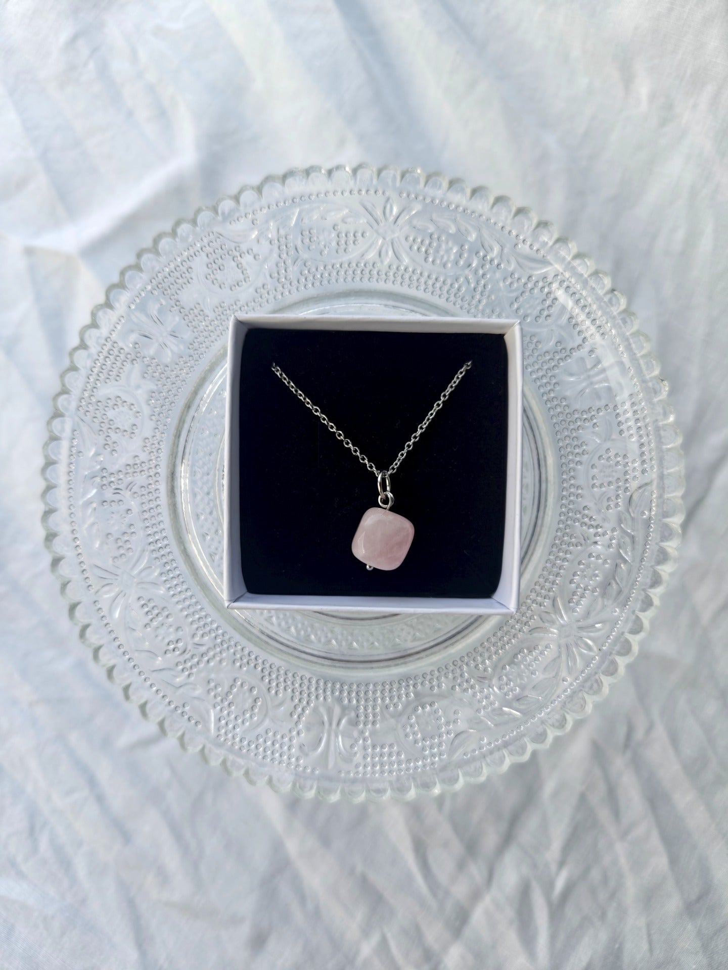 Mineral Vibrations/ Rose Quartz Kaulakoru