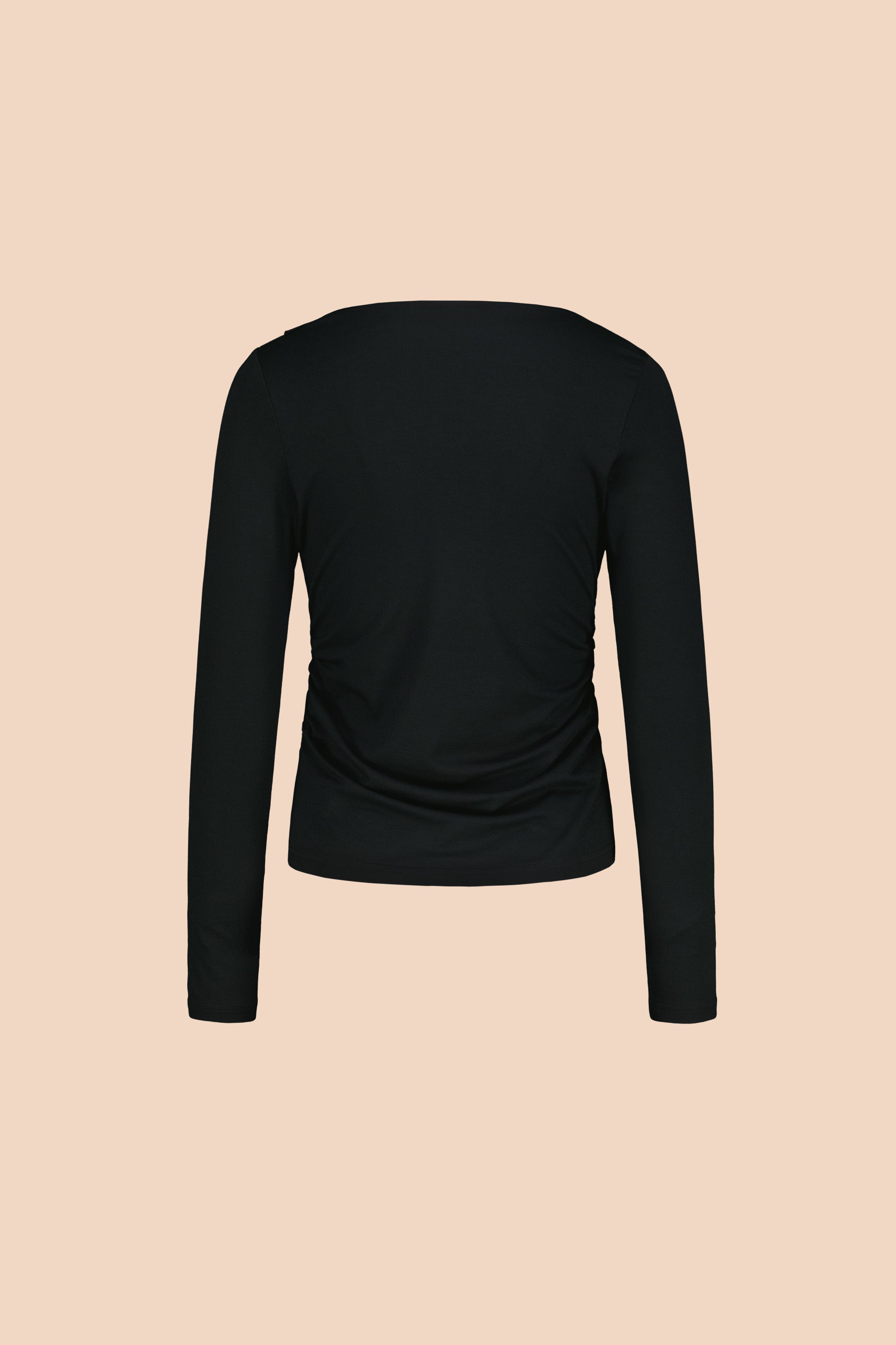 Draped Top, Black