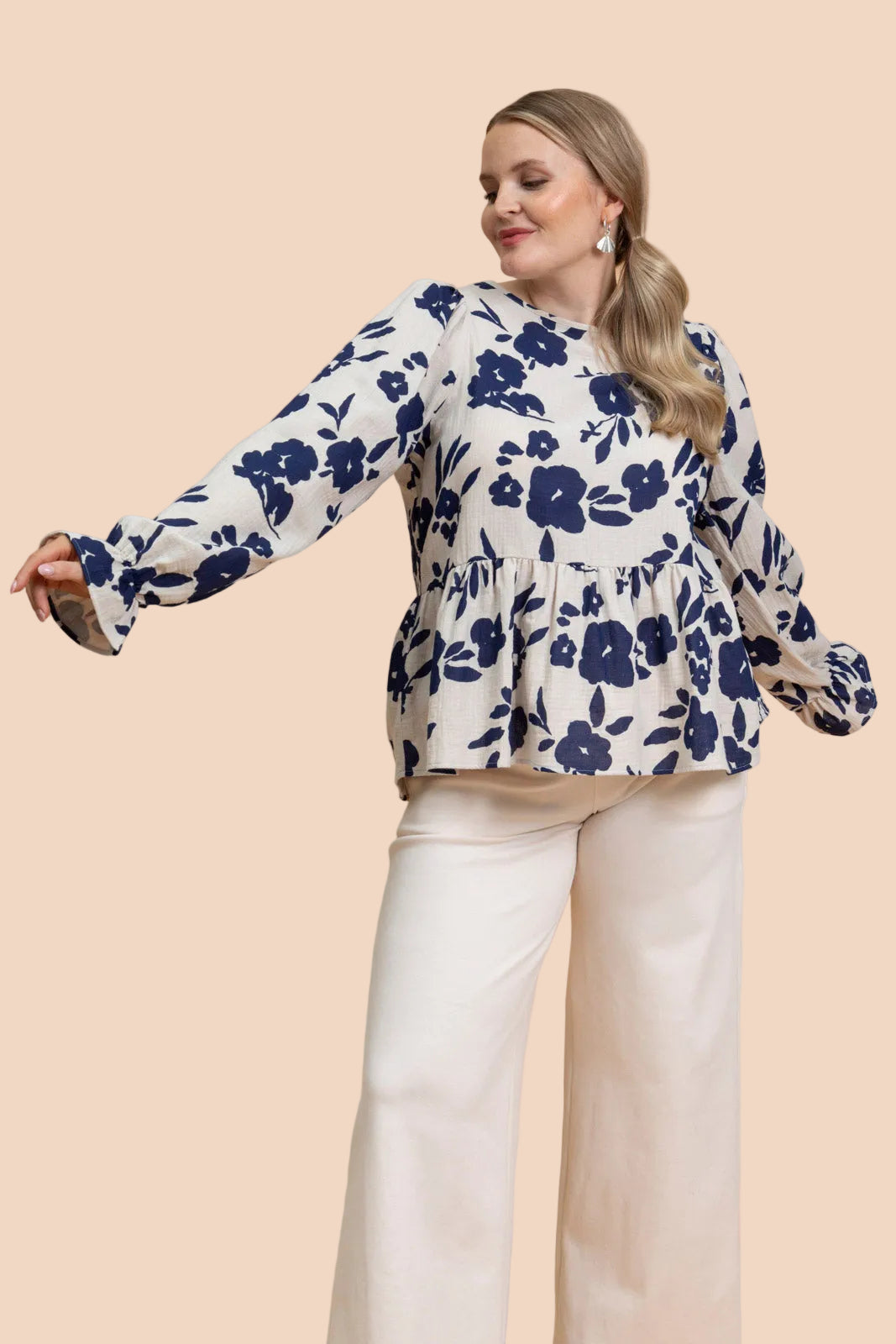 Flounce Paita, Windflower Navy