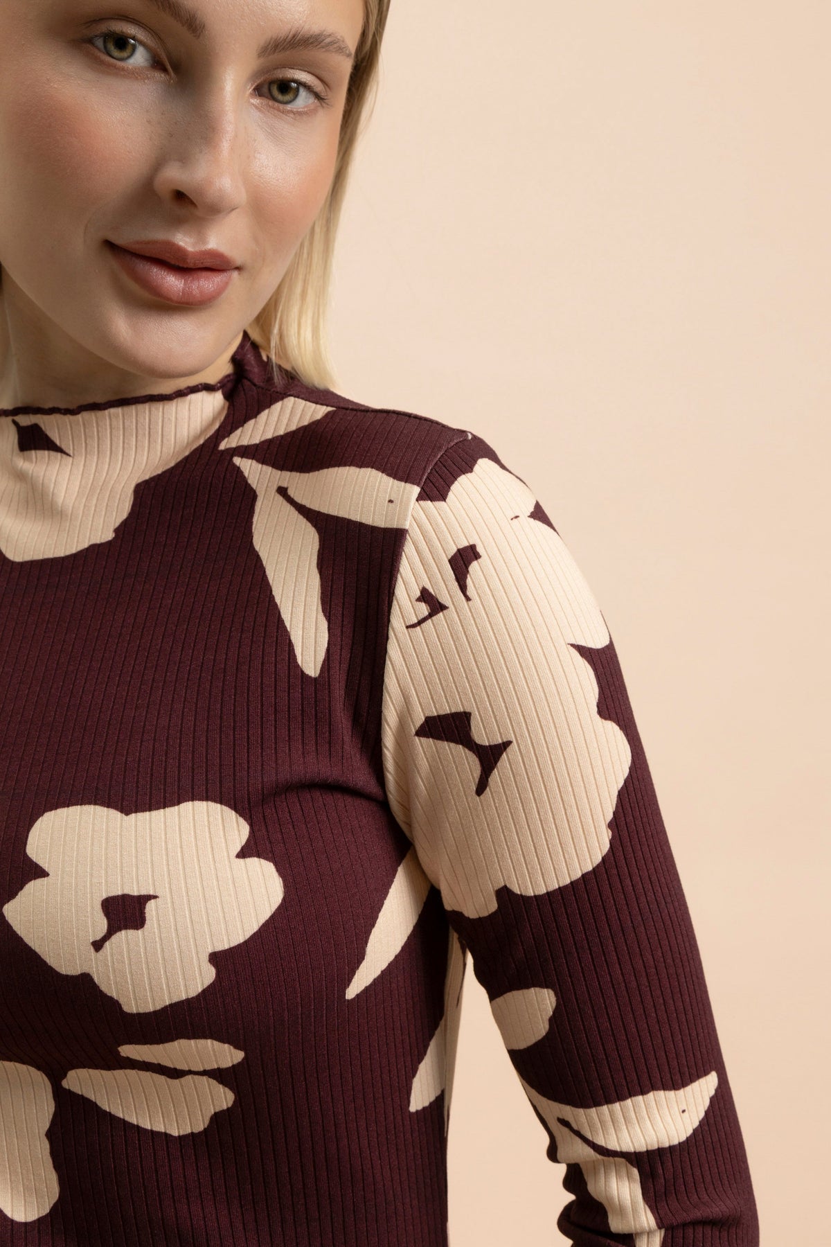 Rib Flare Mekko, Windflower Plum