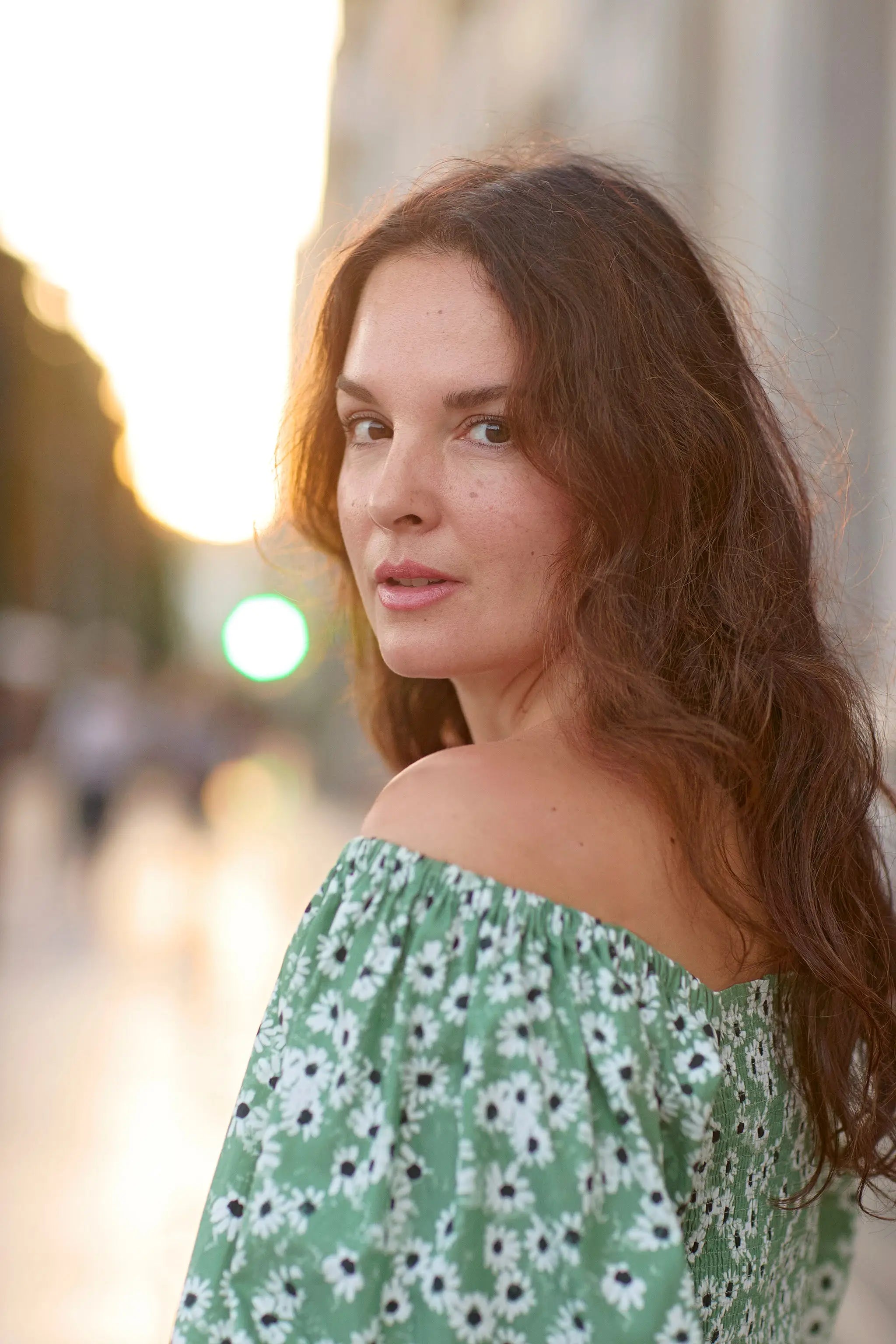 Smock Blouse, Daisy Sage