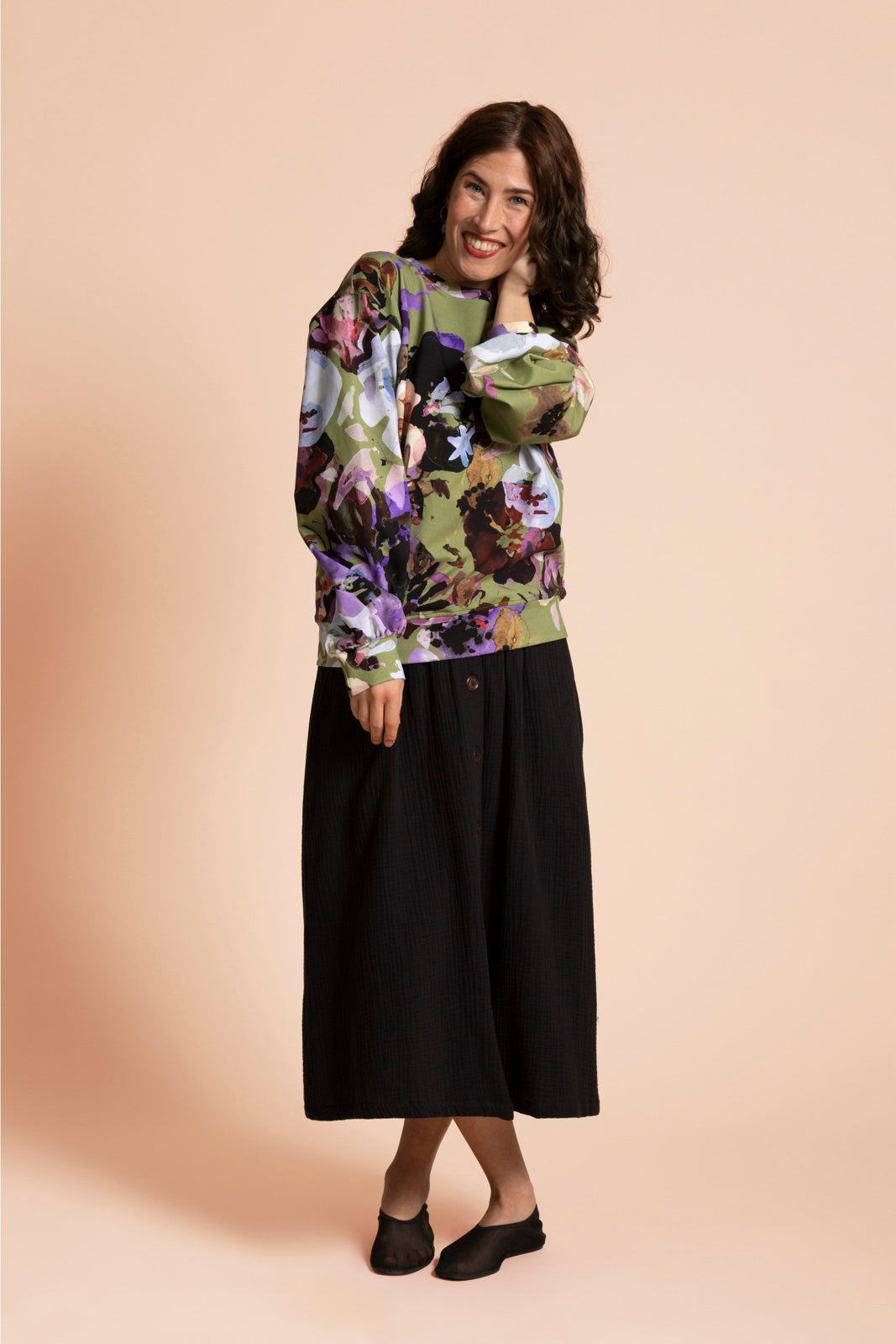 Collegepaita, Olive Anemone
