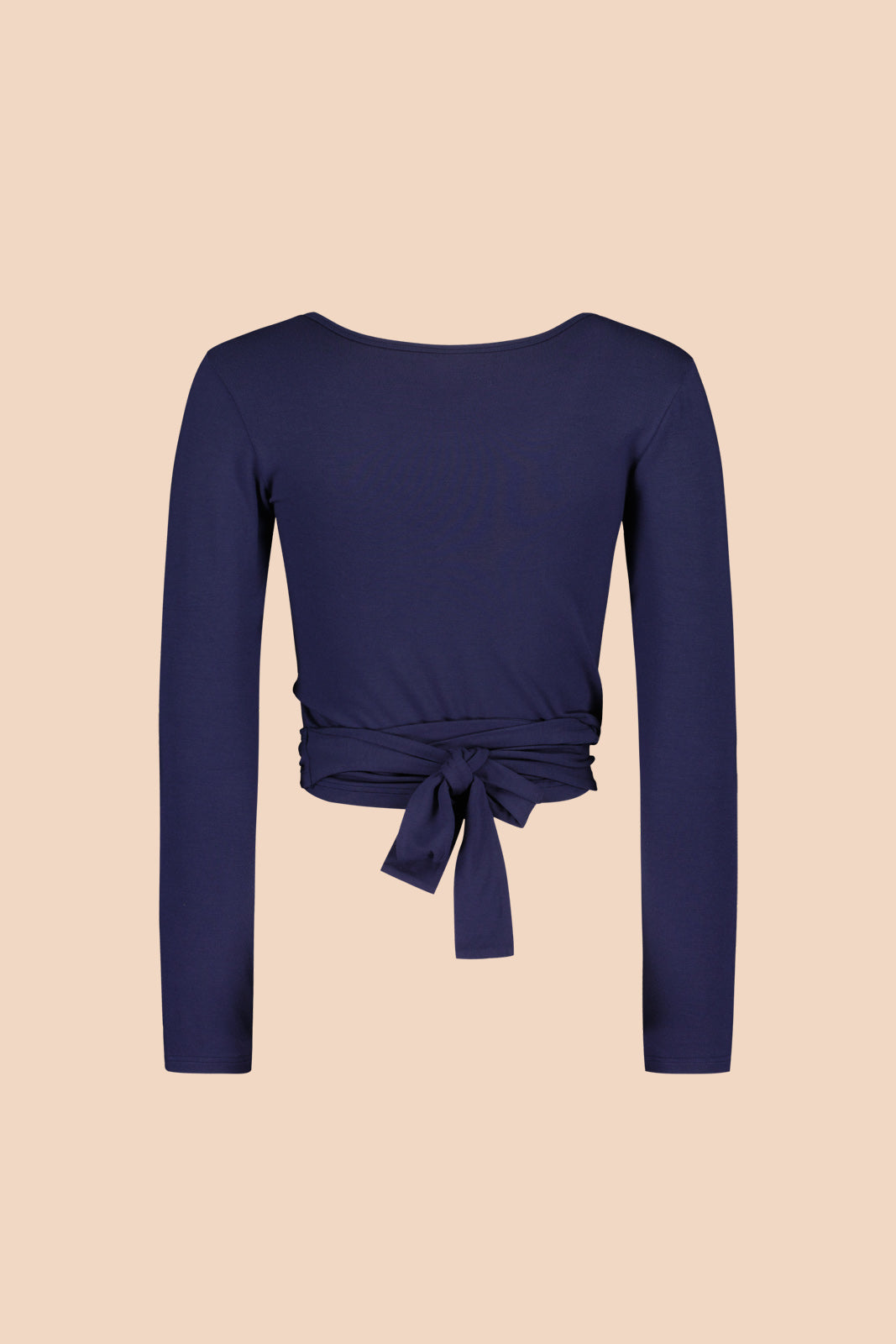 Wrap Top, Dark Blue