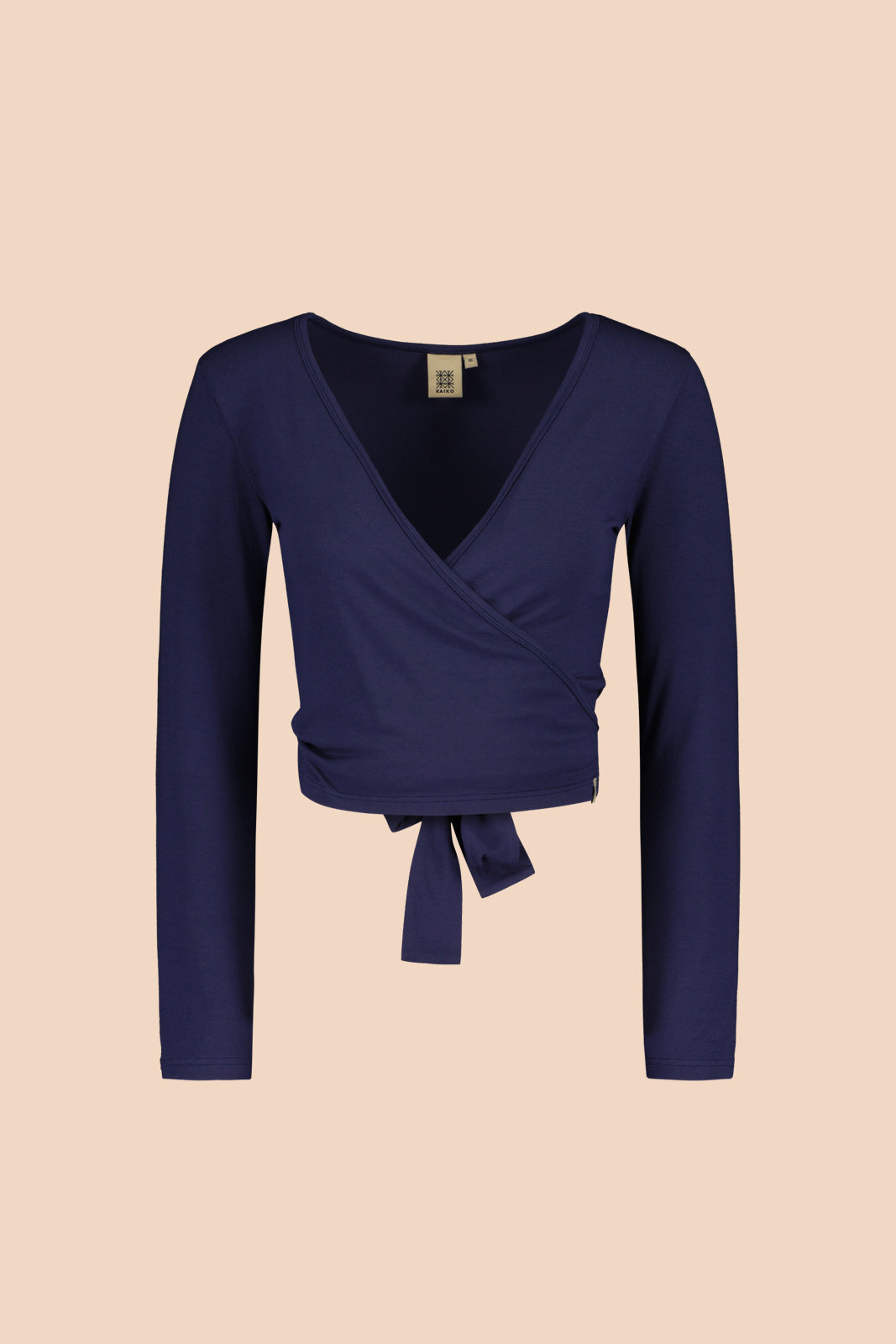 Wrap Top, Dark Blue