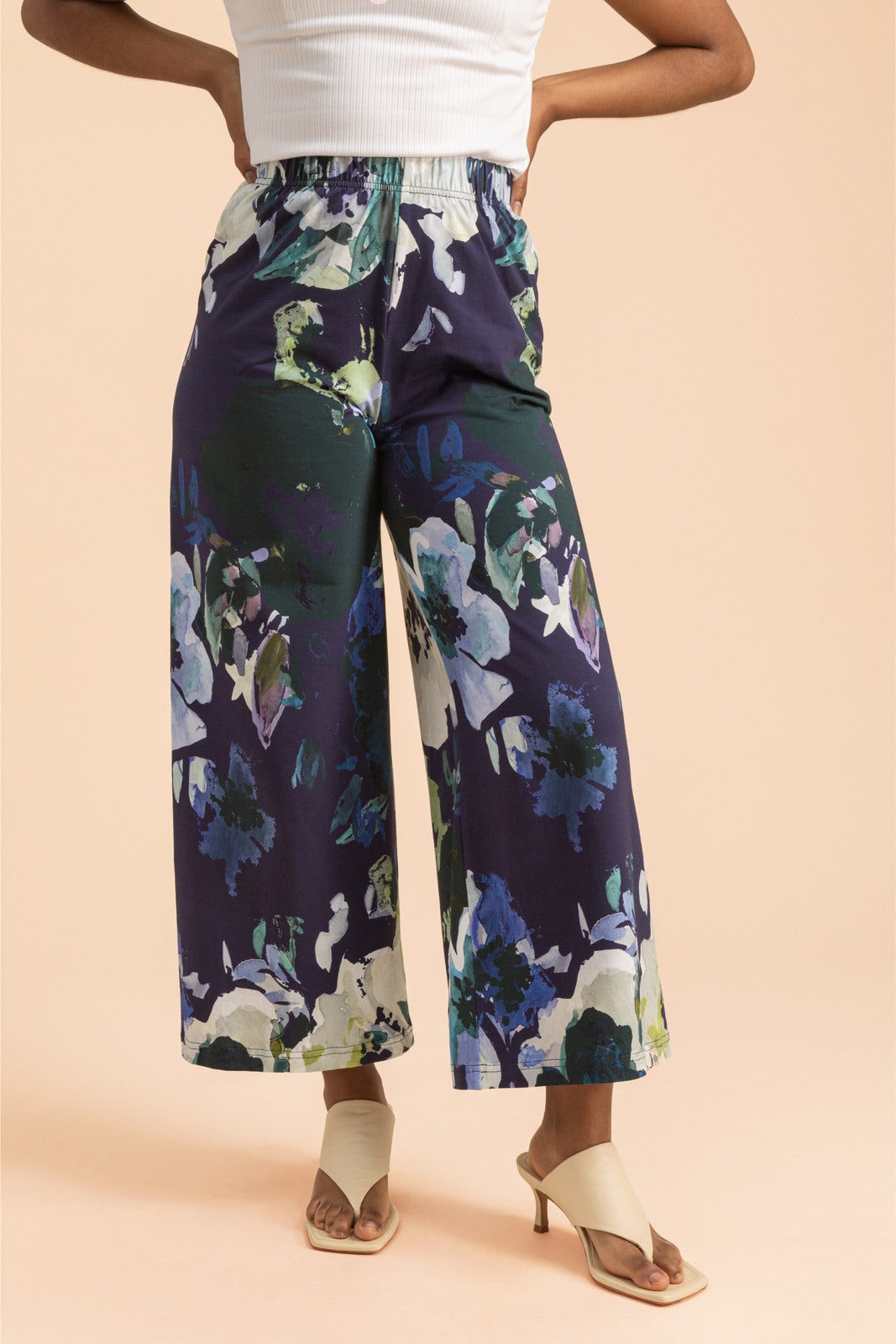 Soft Culottes, Blue Anemone