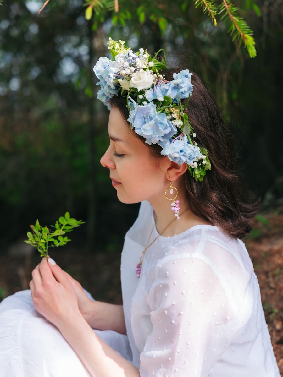 Kanervan kuiskaus -korvakorut - iso